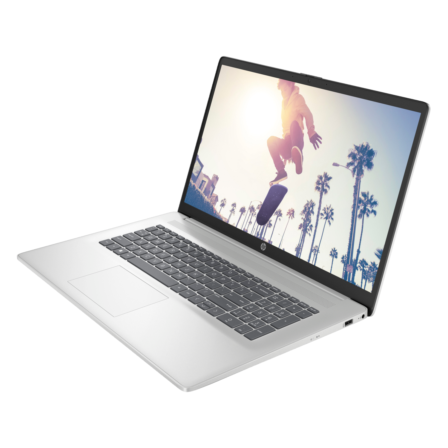 HP 17.3" FHD Anti-Glare Essential Laptop - Silver