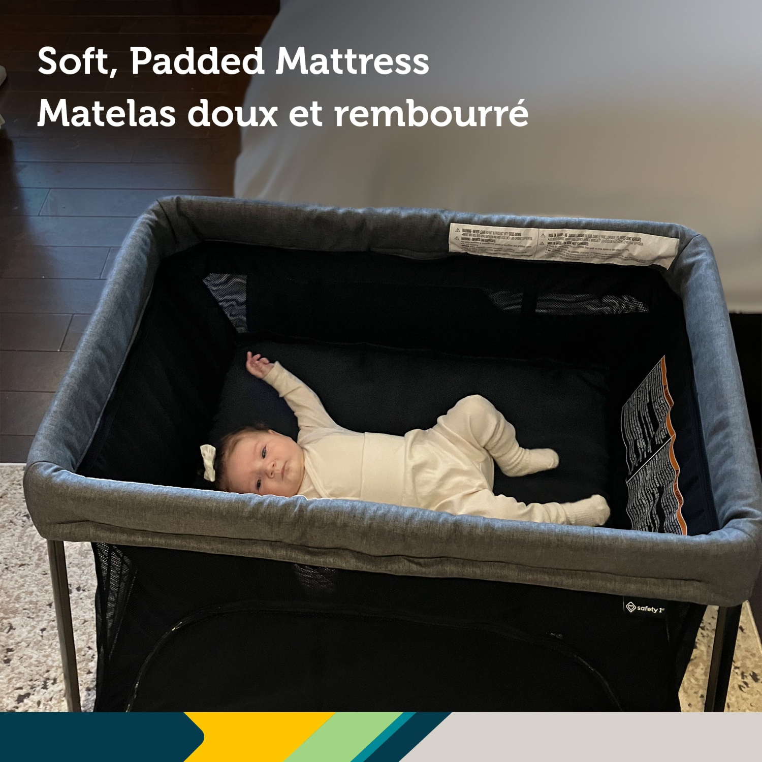 Parc de voyage Dream & Go Plus de Safety 1ᵉʳ