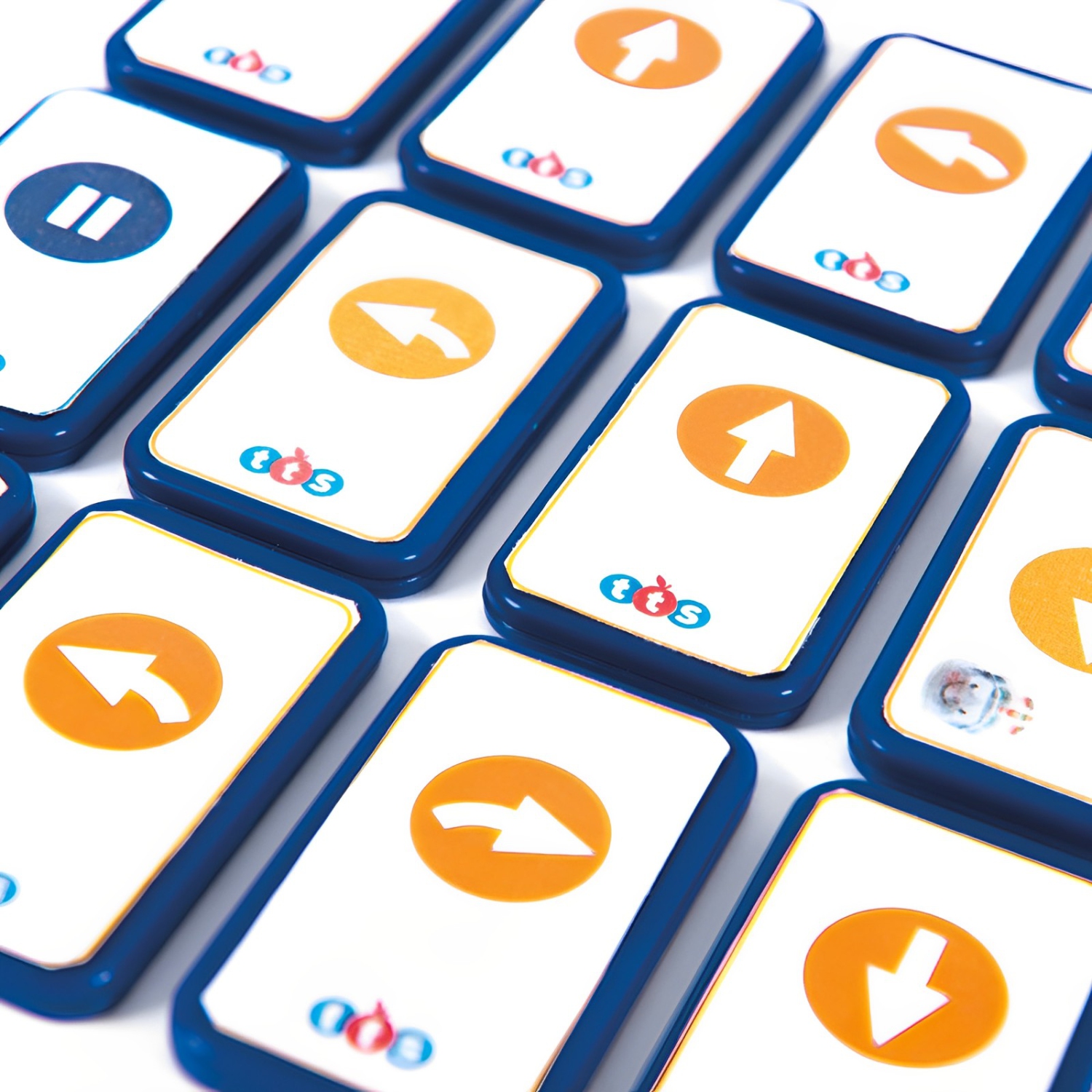 Robot programmable See & Say Blue Bot de 10 avec lecteur de code tactile GRATUIT et ensemble de tuiles tactiles standard GRATUIT, robots éducatifs