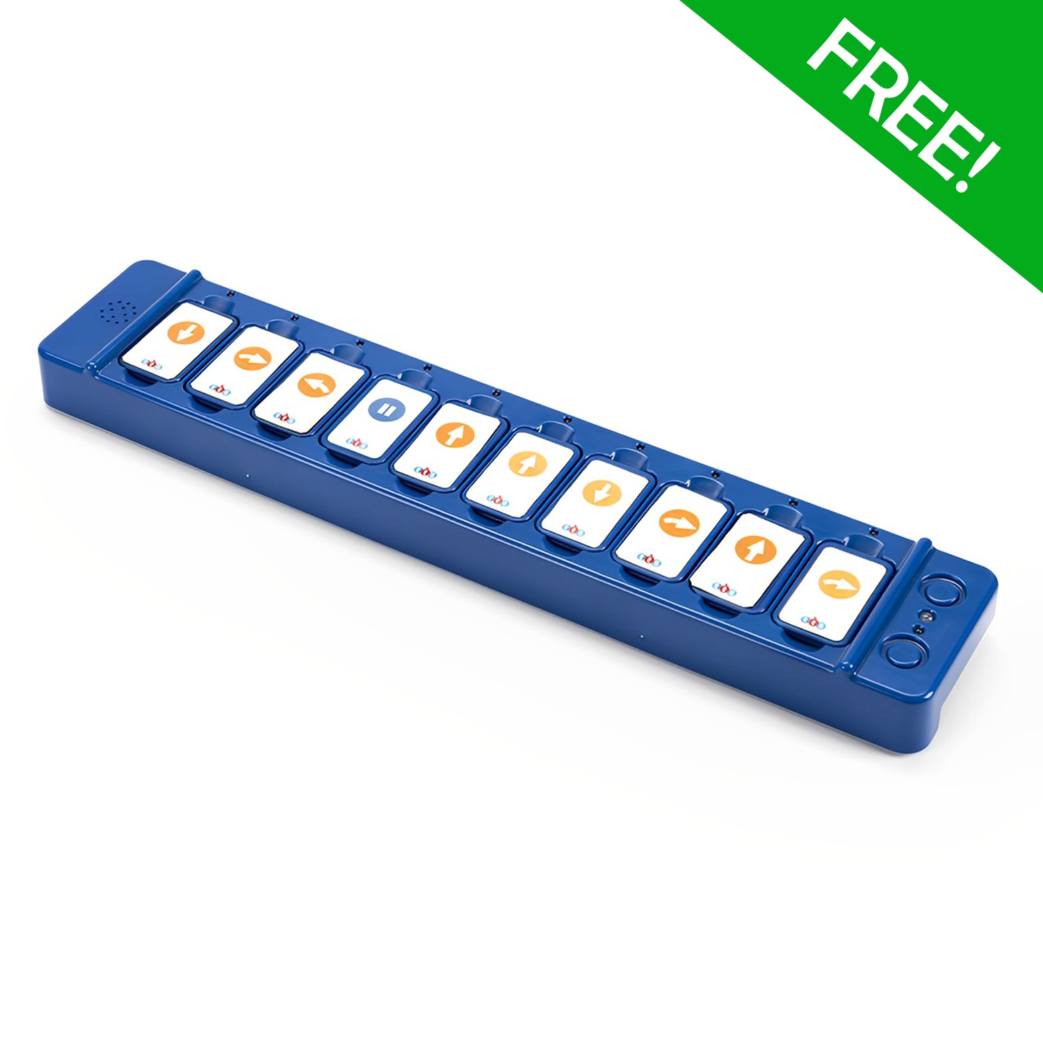 Robot de plancher programmable See & Say Blue Bot de 6 avec lecteur de code tactile GRATUIT et ensemble de tuiles tactiles standard GRATUIT, robots