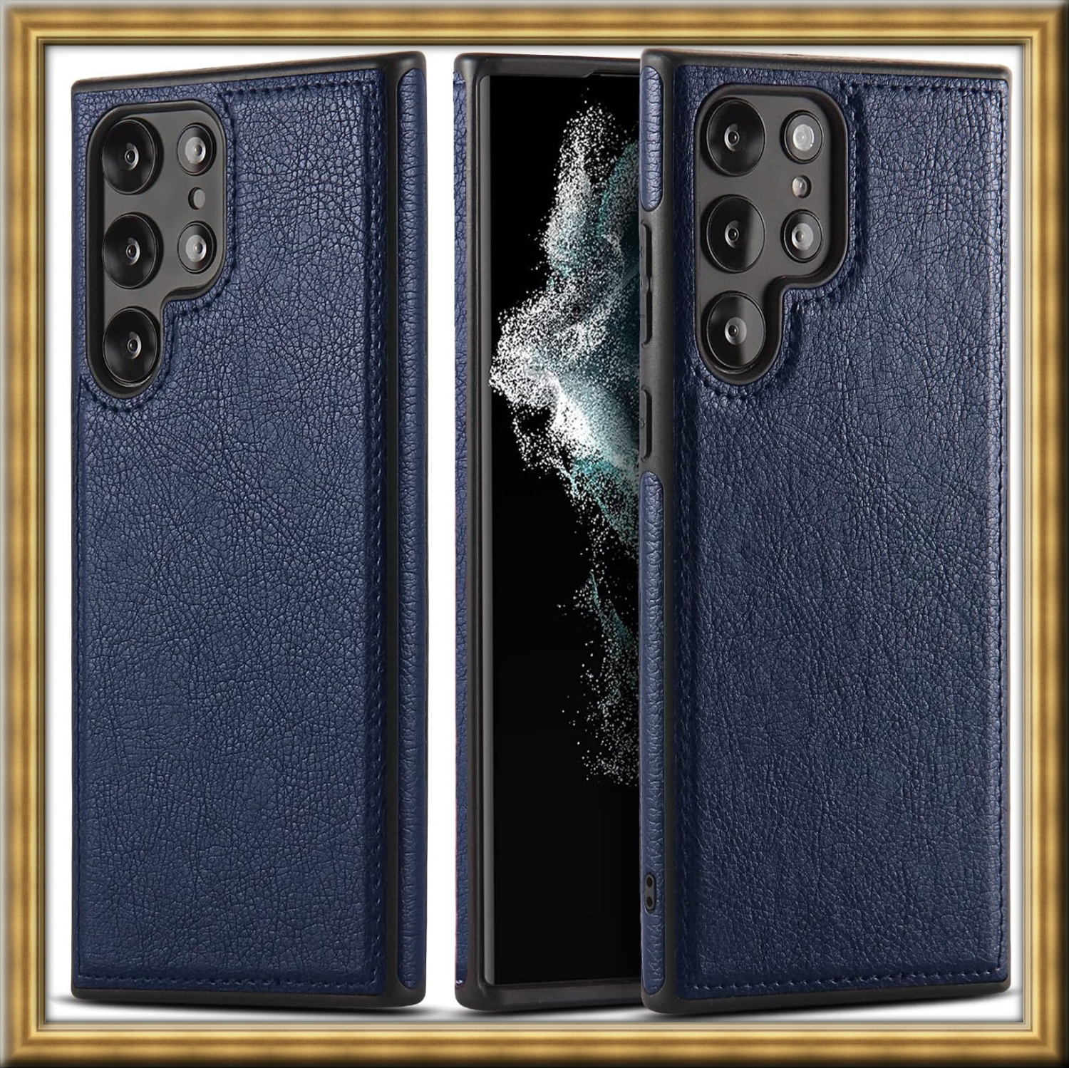 «&nbsp;GROS SOLDE&nbsp;» Étui en cuir pour S24 ULTRA de Samsung, étui souple et mince en cuir PU de luxe durable et antirayure