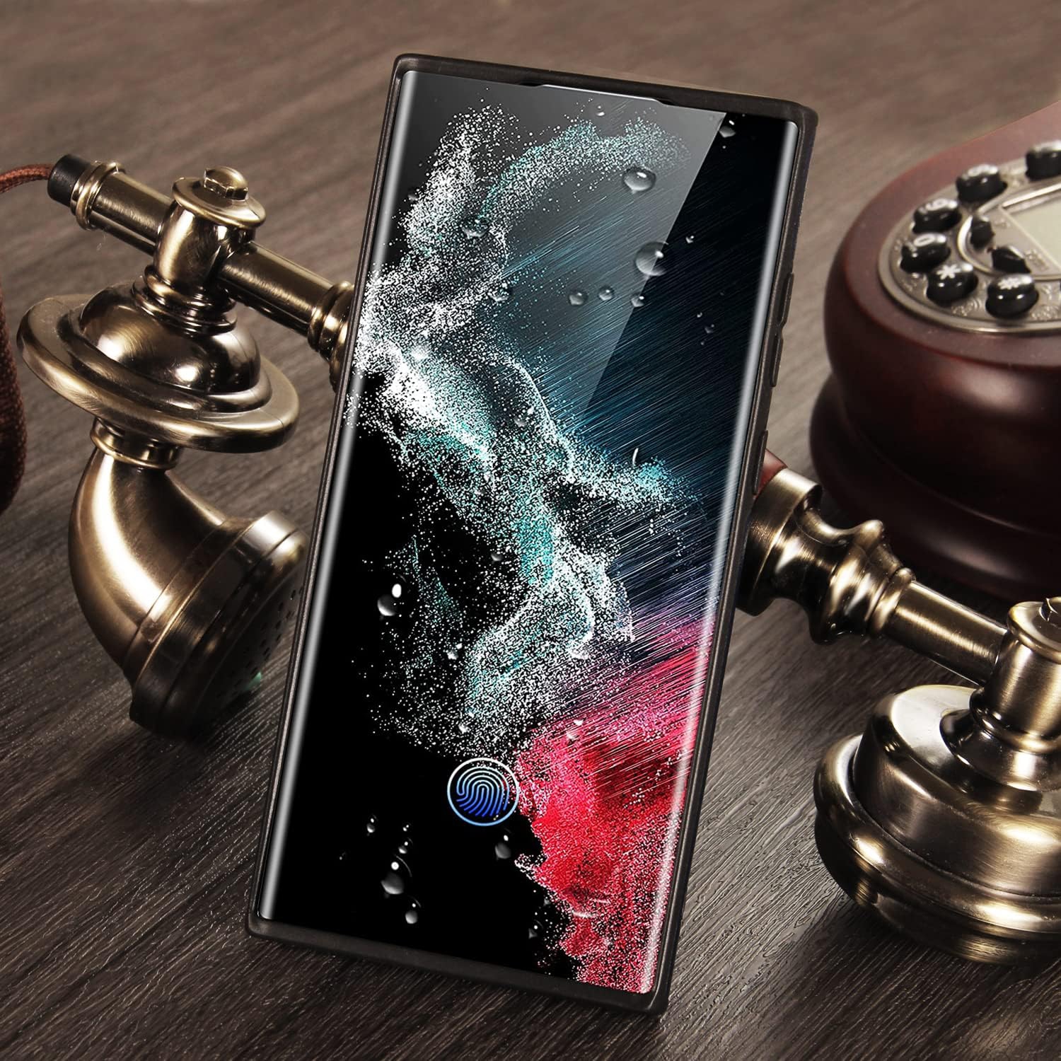 «&nbsp;GROS SOLDE&nbsp;» Étui en cuir pour S24 ULTRA de Samsung, étui souple et mince en cuir PU de luxe durable et antirayure