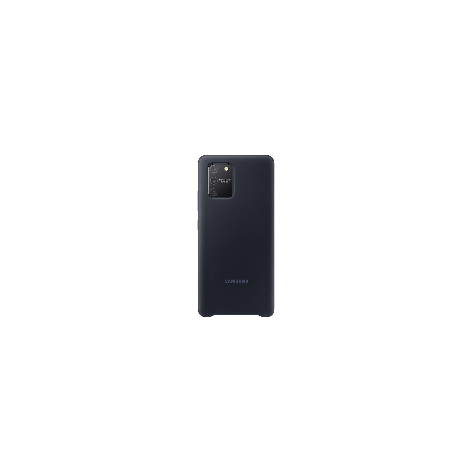 Étui en silicone pour Galaxy S10 Lite de Samsung – Noir