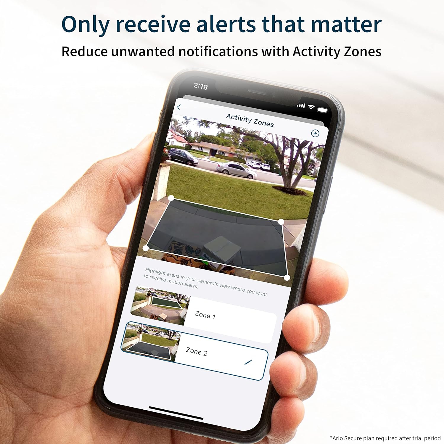 Arlo Essential Video Doorbell Wire-Free - HD Video, 180° View, Night Vision, 2 Way Audio, Direct to Wi-Fi No Hub Needed, Wire Free or Wired, White -