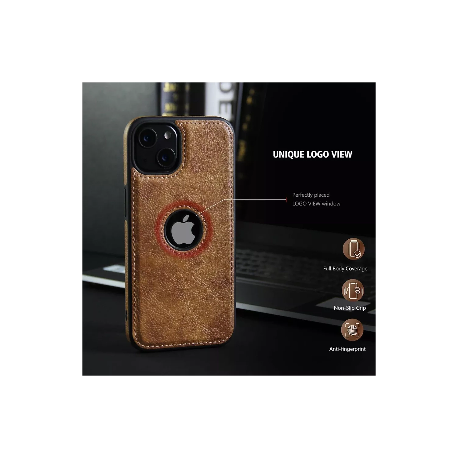 « GROS SOLDE » pour iPhone 13 PRO, étui en cuir, mince souple souple, étui de luxe en cuir PU durable antirayure