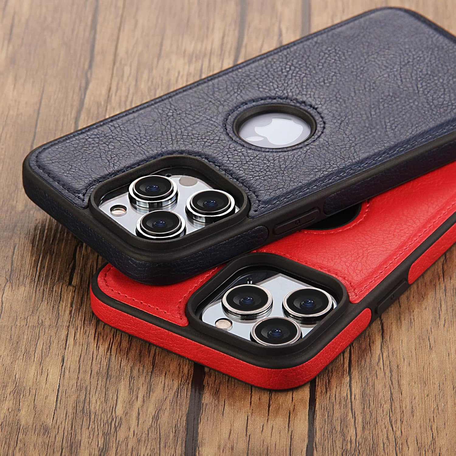 « GROS SOLDE » pour iPhone 13 PRO, étui en cuir, mince souple souple, étui de luxe en cuir PU durable antirayure