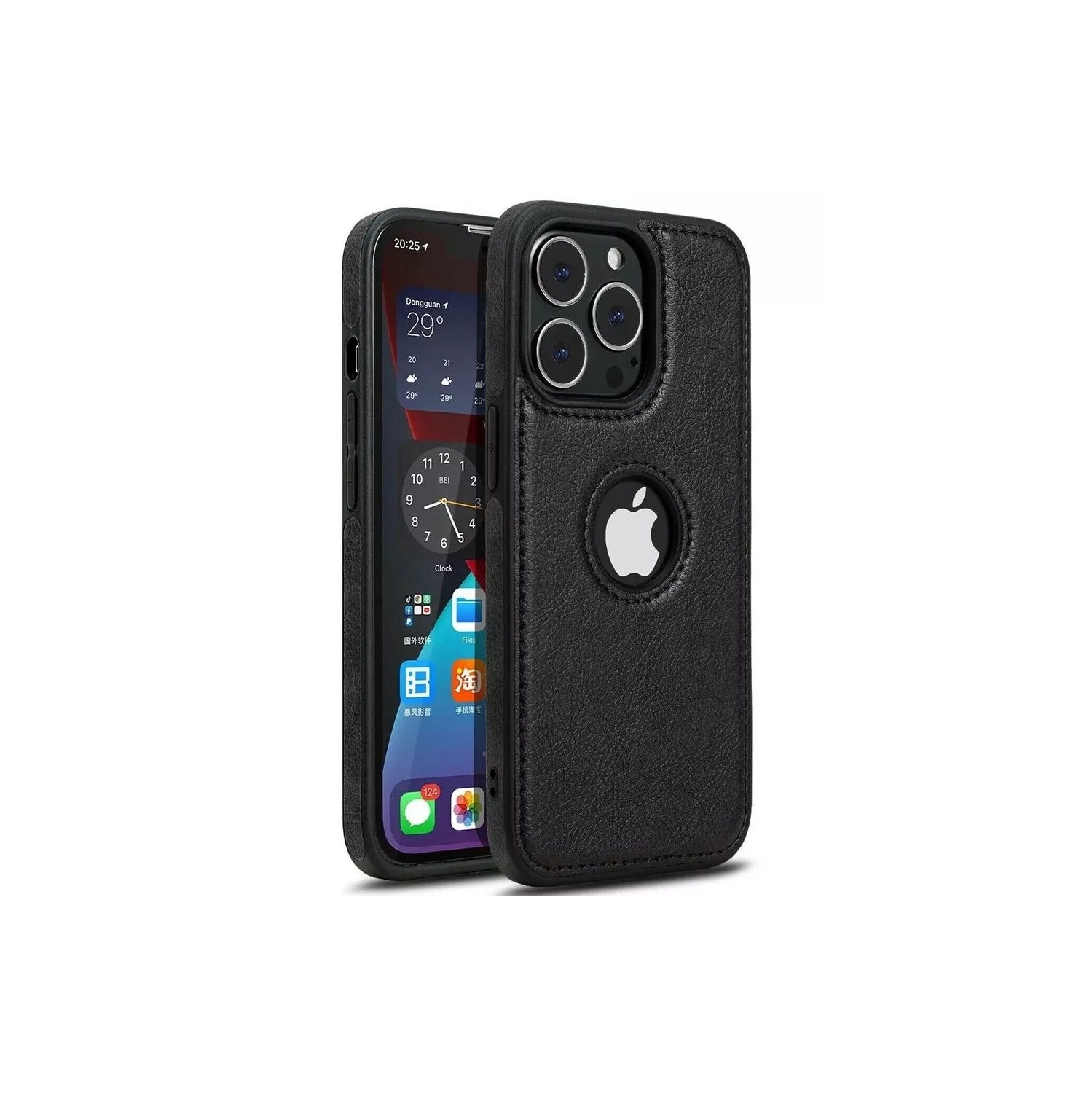 « GROS SOLDE » pour iPhone 13 PRO, étui en cuir, mince souple souple, étui de luxe en cuir PU durable antirayure