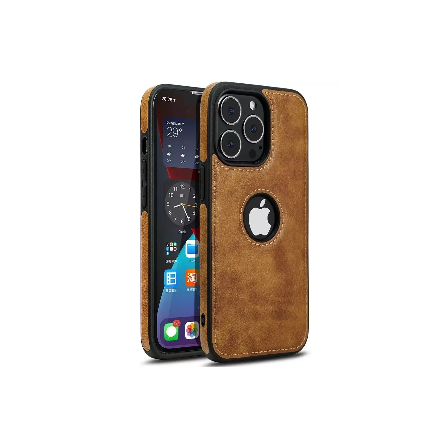 "BIG SALE" For iPhone 12 Pro Max, Leather Case, Thin Flexible Soft Grip Luxury PU Leather Cover Durable Anti-Scratch Full Phone Case
