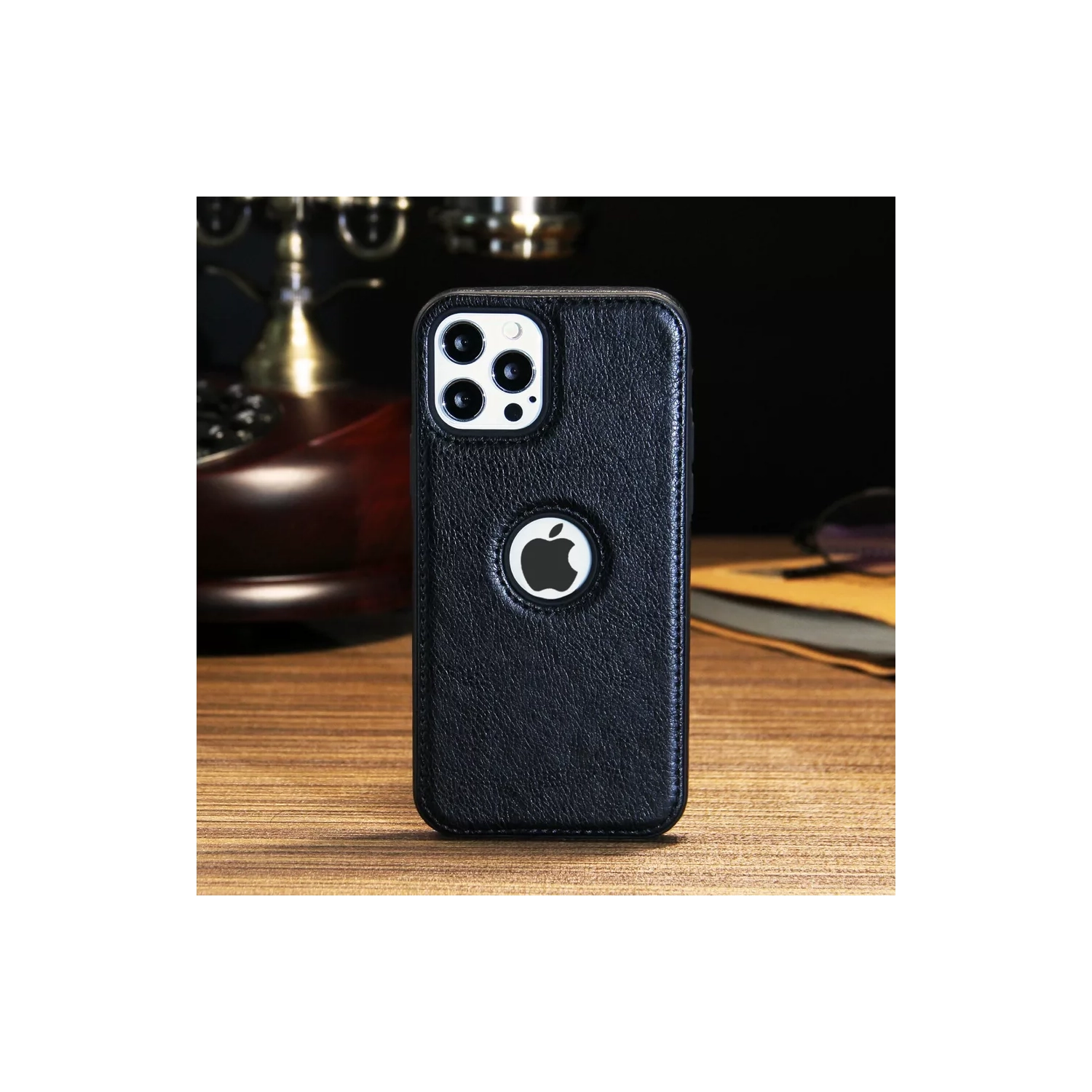 "BIG SALE" For iPhone 13 Pro Max, Leather Case, Thin Flexible Soft Grip Luxury PU Leather Cover Durable Anti-Scratch Full Phone Case