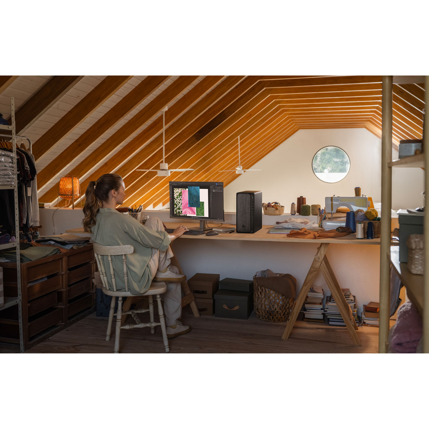 HP OmniDesk Desktop PC - Jack Black - Only at Best Buy