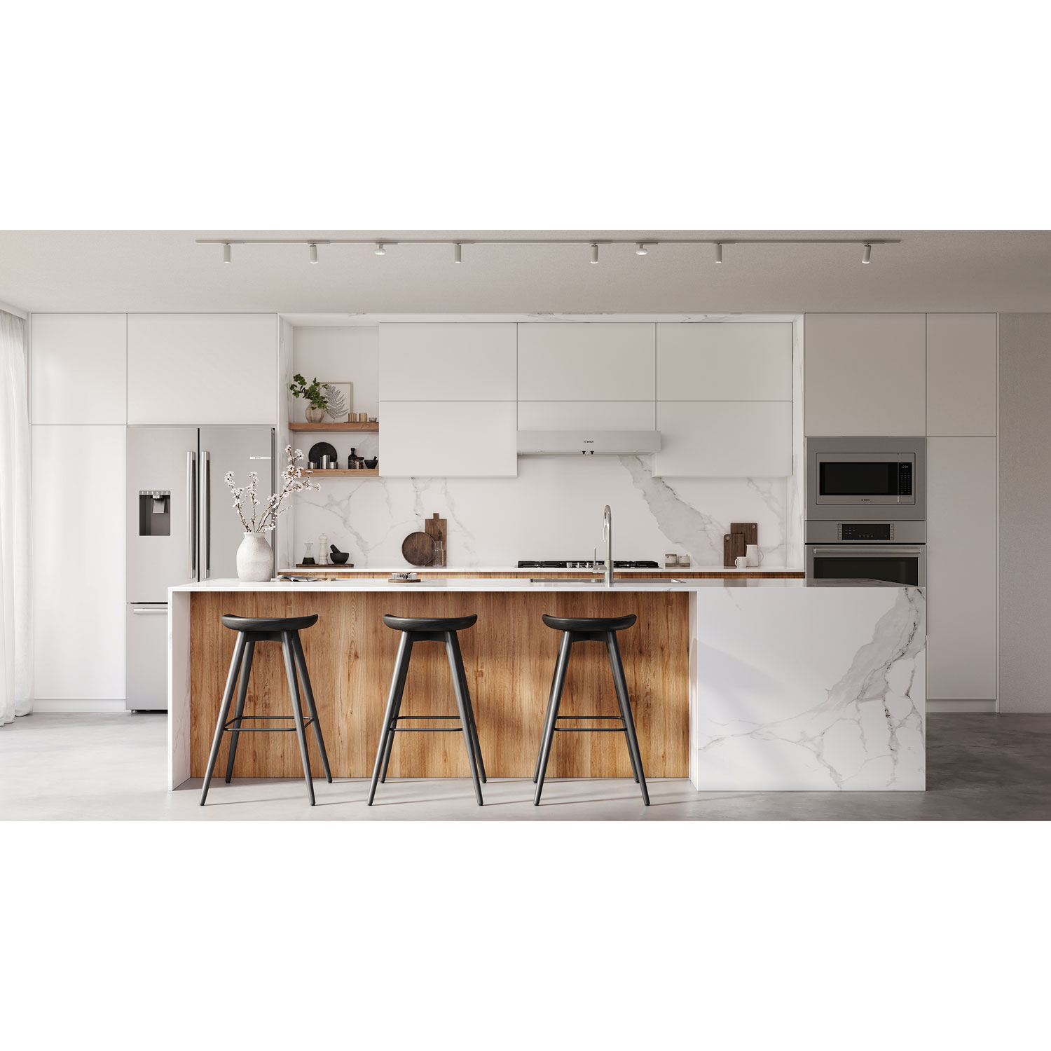 Bosch 300 Series 36" Under Cabinet Range Hood - Stainless Steel