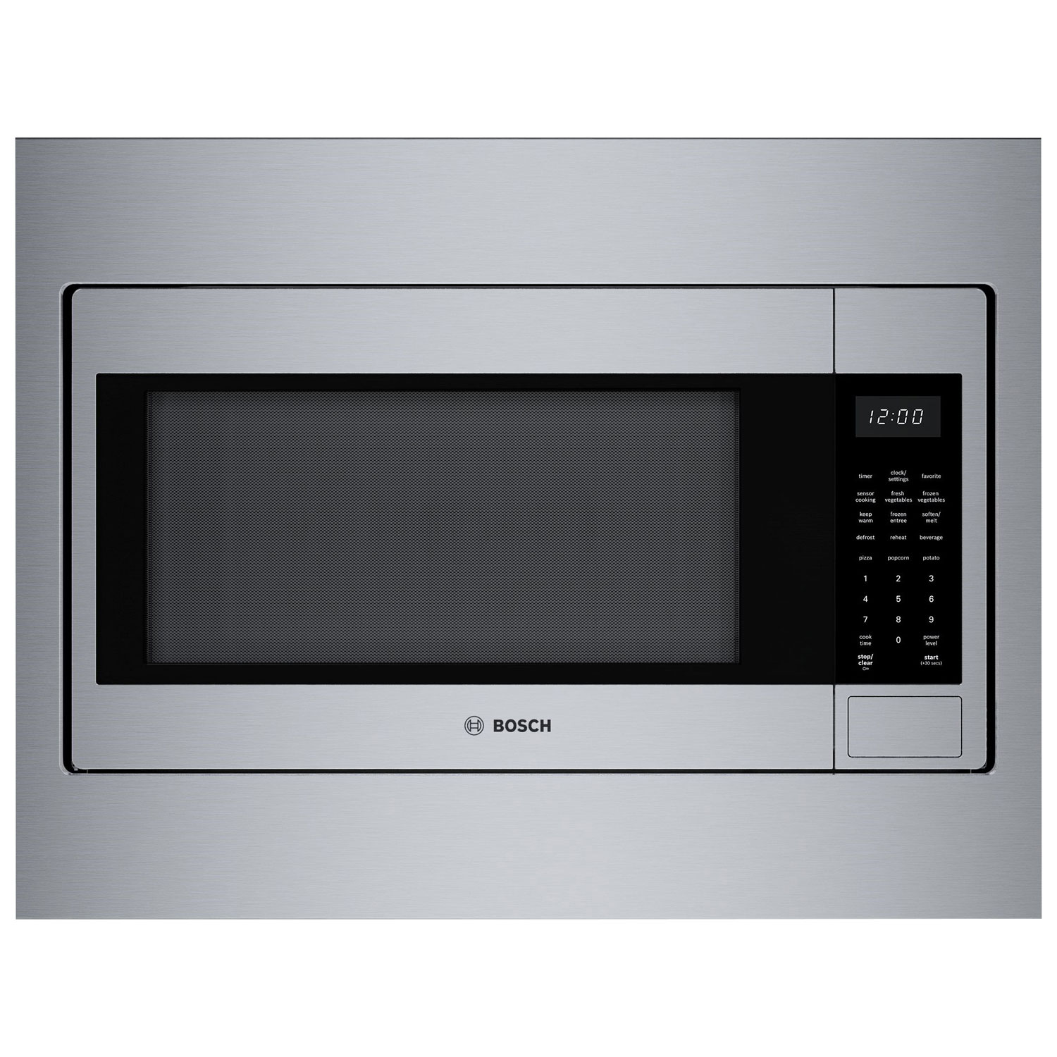 Nécessaire d'encastrement pour four à micro-ondes de 27 po de Bosch - Acier inoxydable