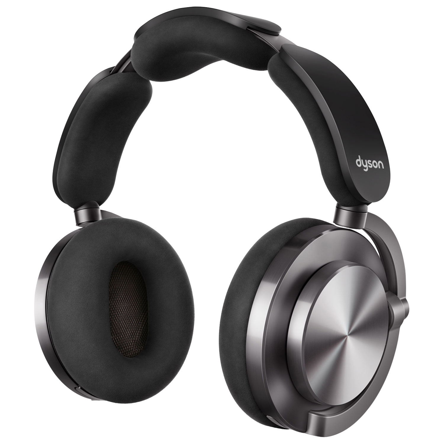 Dyson OnTrac Over-Ear Noise Cancelling Bluetooth Headphones - CNC Black Nickel