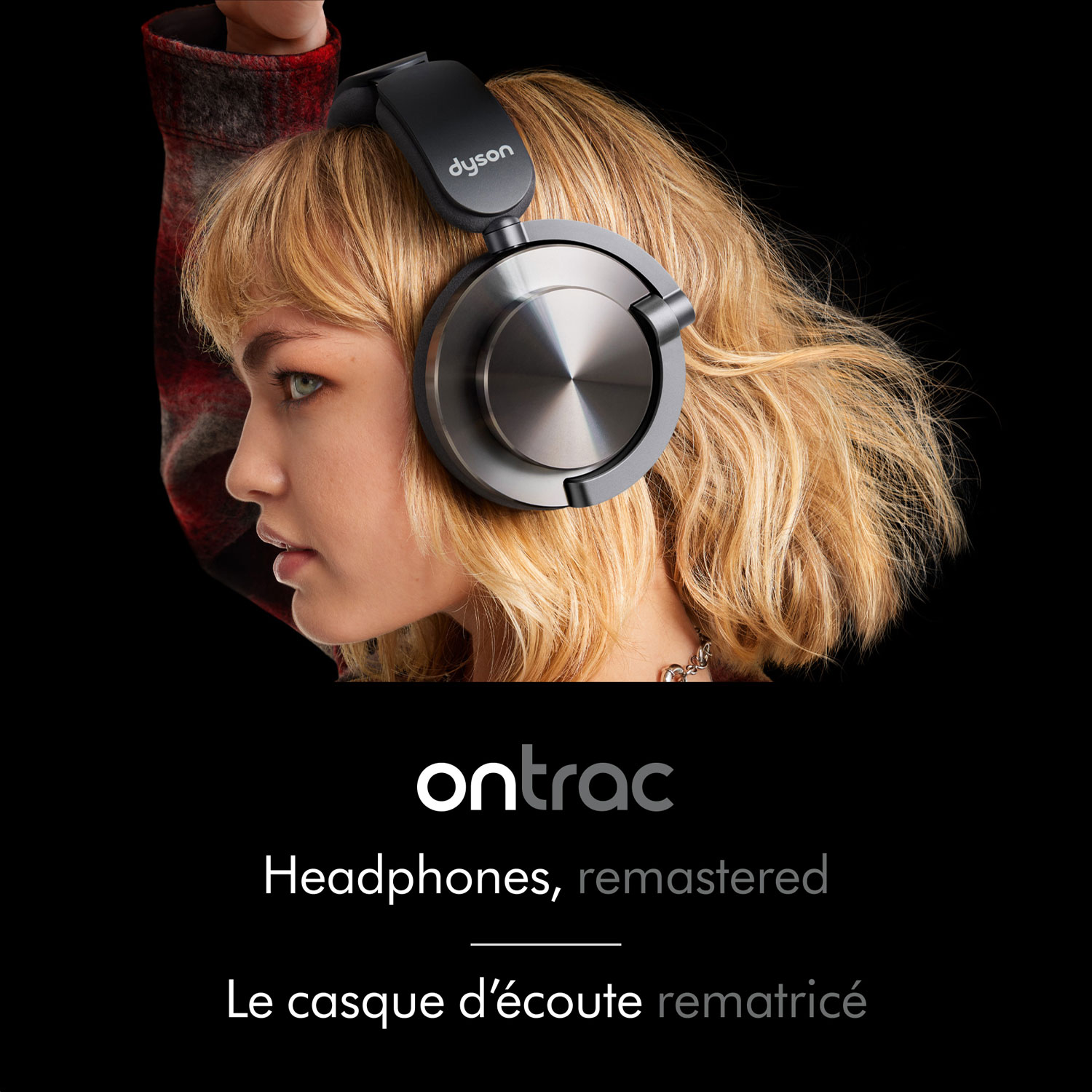 Dyson OnTrac Over-Ear Noise Cancelling Bluetooth Headphones - CNC Black Nickel