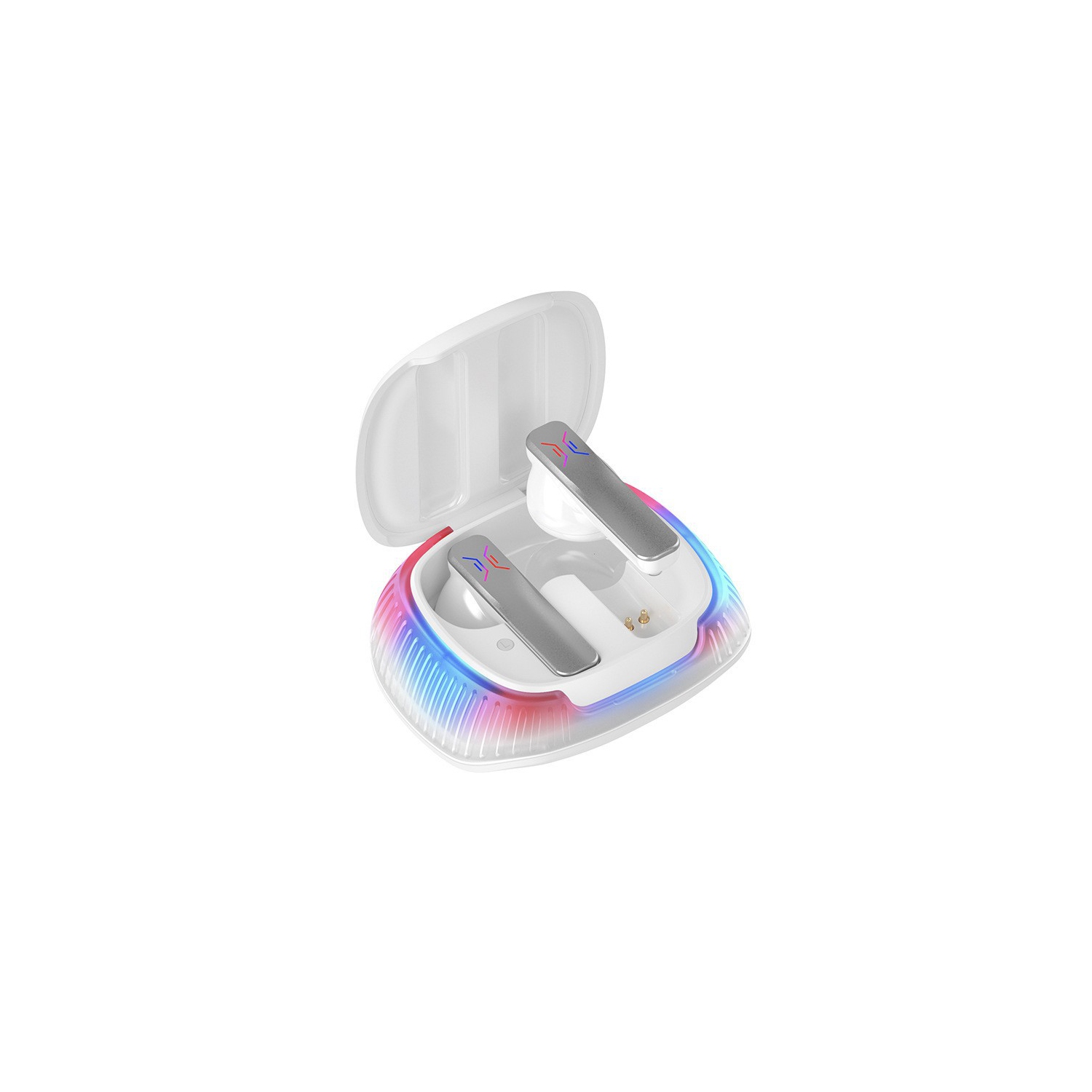 144 Languages Translator Earbuds,Instant Voice Translator Earbuds,Wireless Translation Device-White