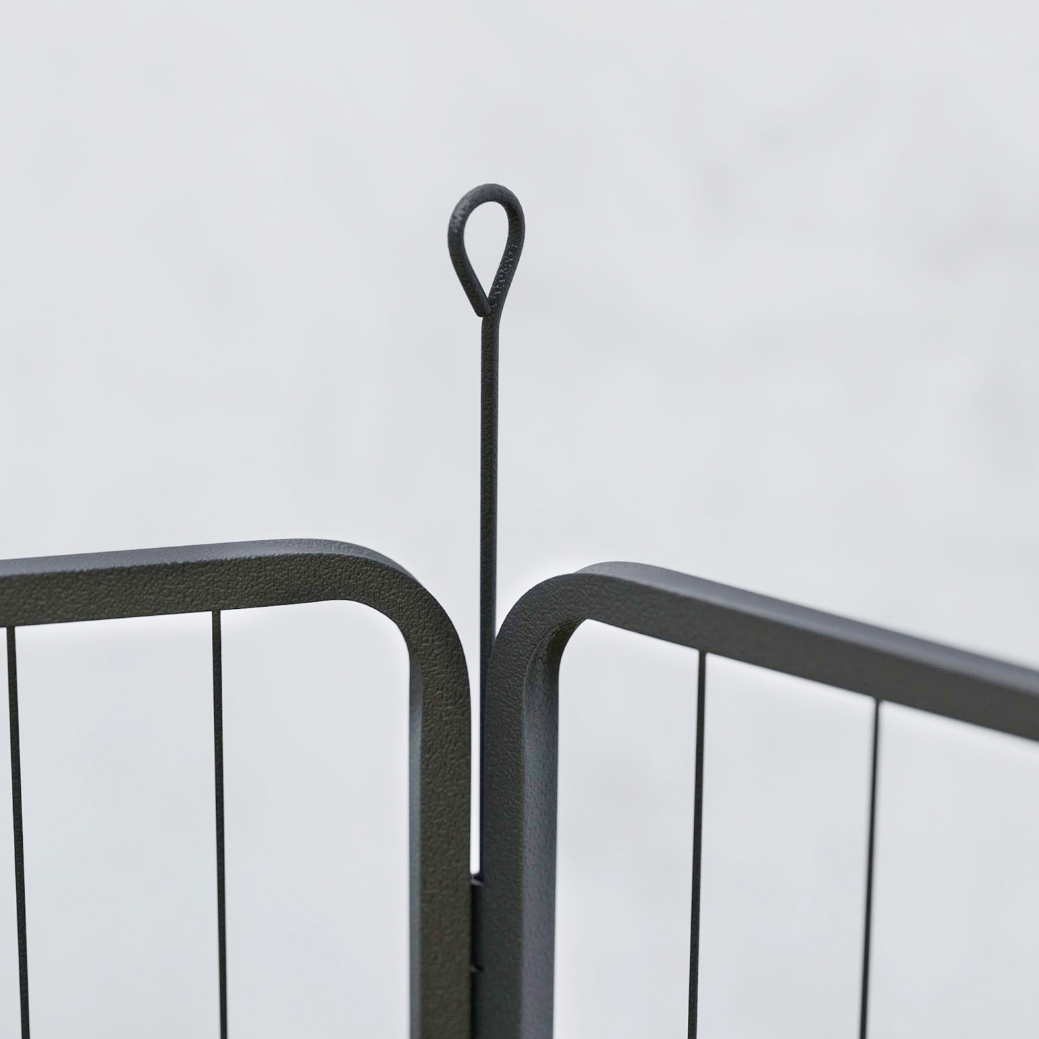 PawHut – Parc pour chien, stylo d'exercice robuste intérieur extérieur, clôture portative avec porte pour gros chiens, 6 panneaux, 39 haut. (Po