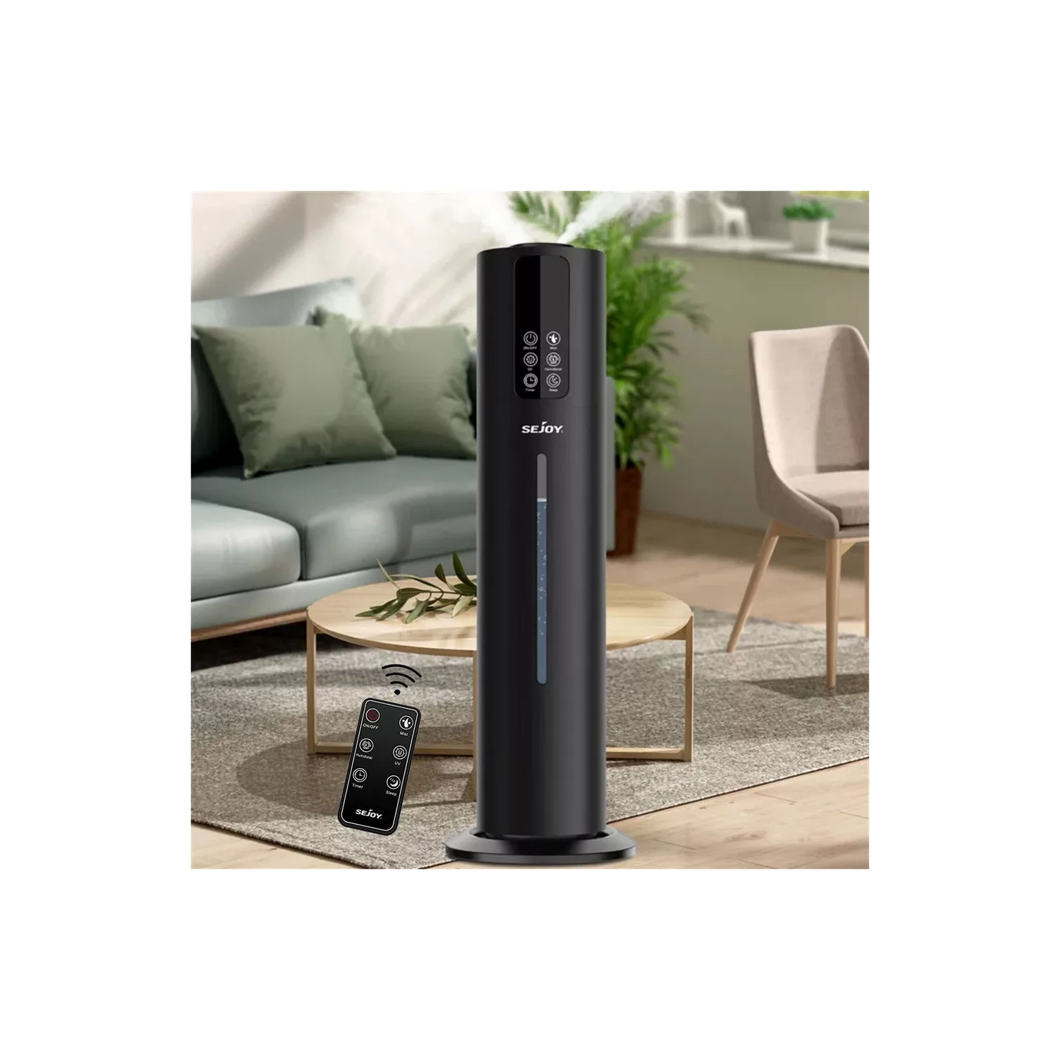 Humidifiers for Bedroom Large Room Office Cool Mist Air Humidifier 8L/2.11Gal US