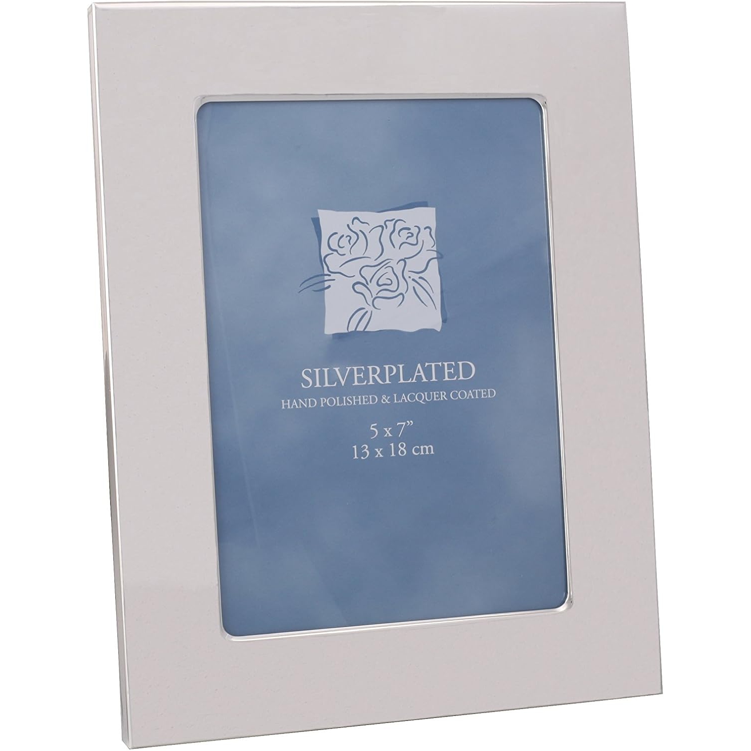 Silver Plated 5 x 7" Frame