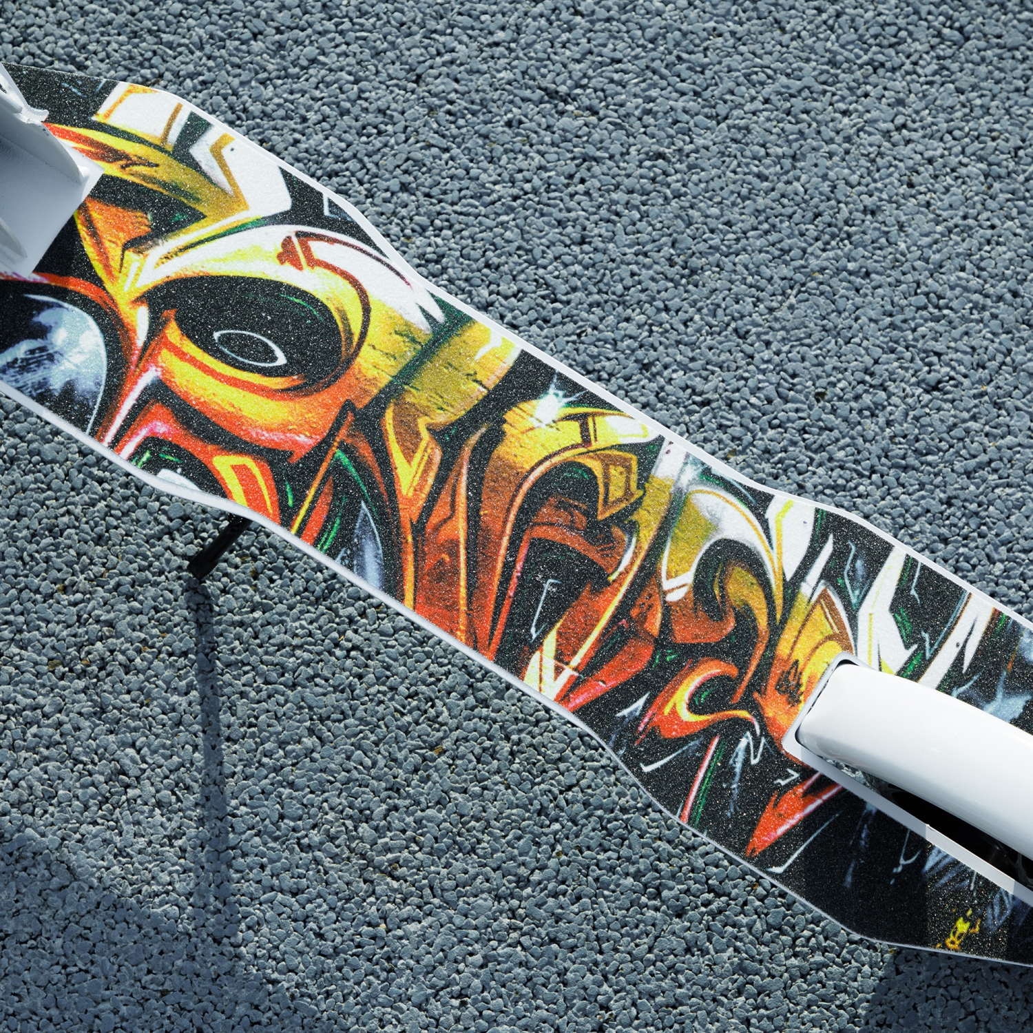 Trottinette de Qaba pour enfants de 6 à 12 ans, trottinette à hauteur réglable, frein sur aile arrière, grosse roue 200&nbsp;mm, trottinette pliable