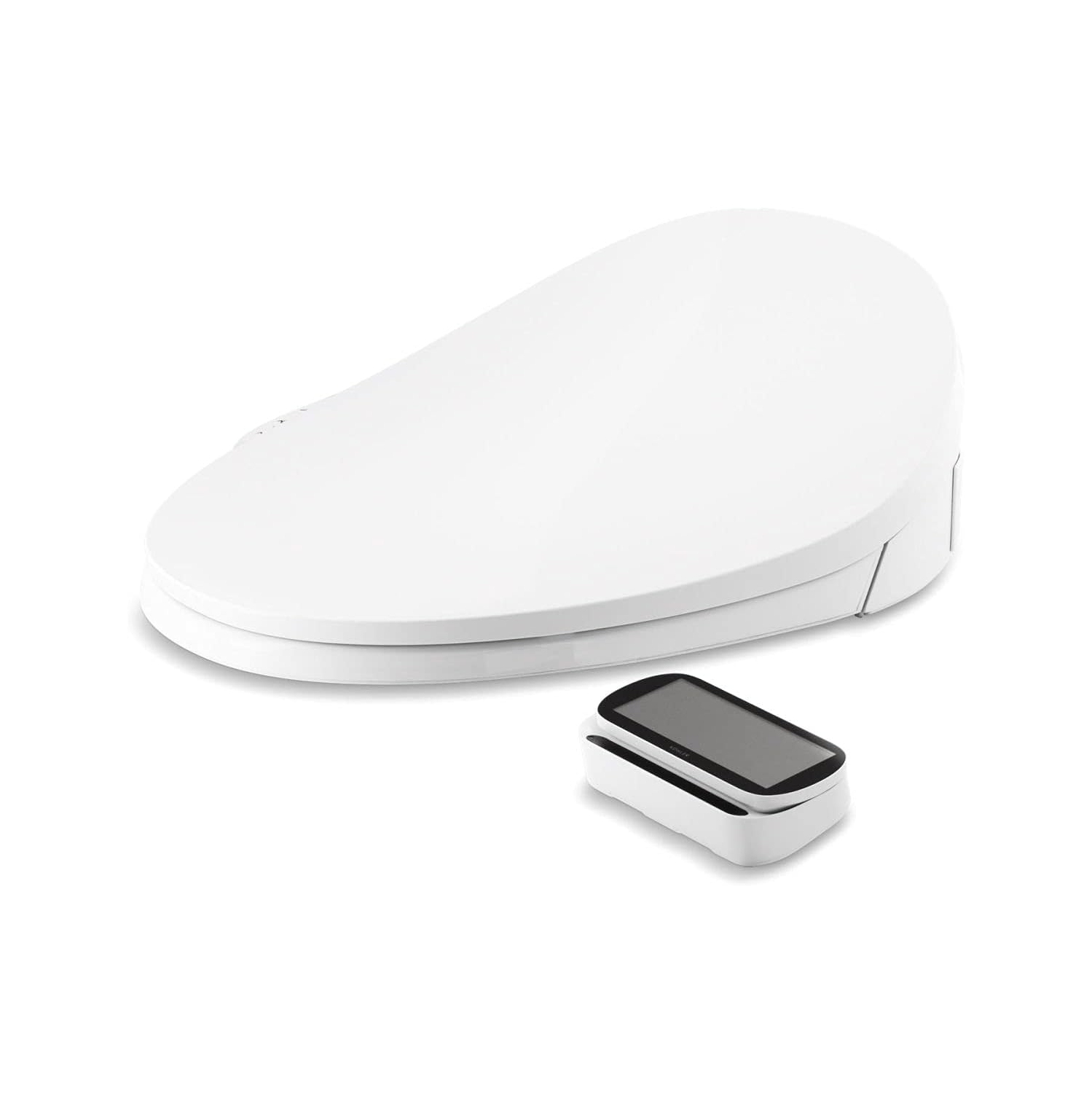 KOHLER – Siège de bidet électrique K-4108-0 C3 230, blanc avec télécommande à écran tactile, couvercle à fermeture silencieuse et siège de toilette