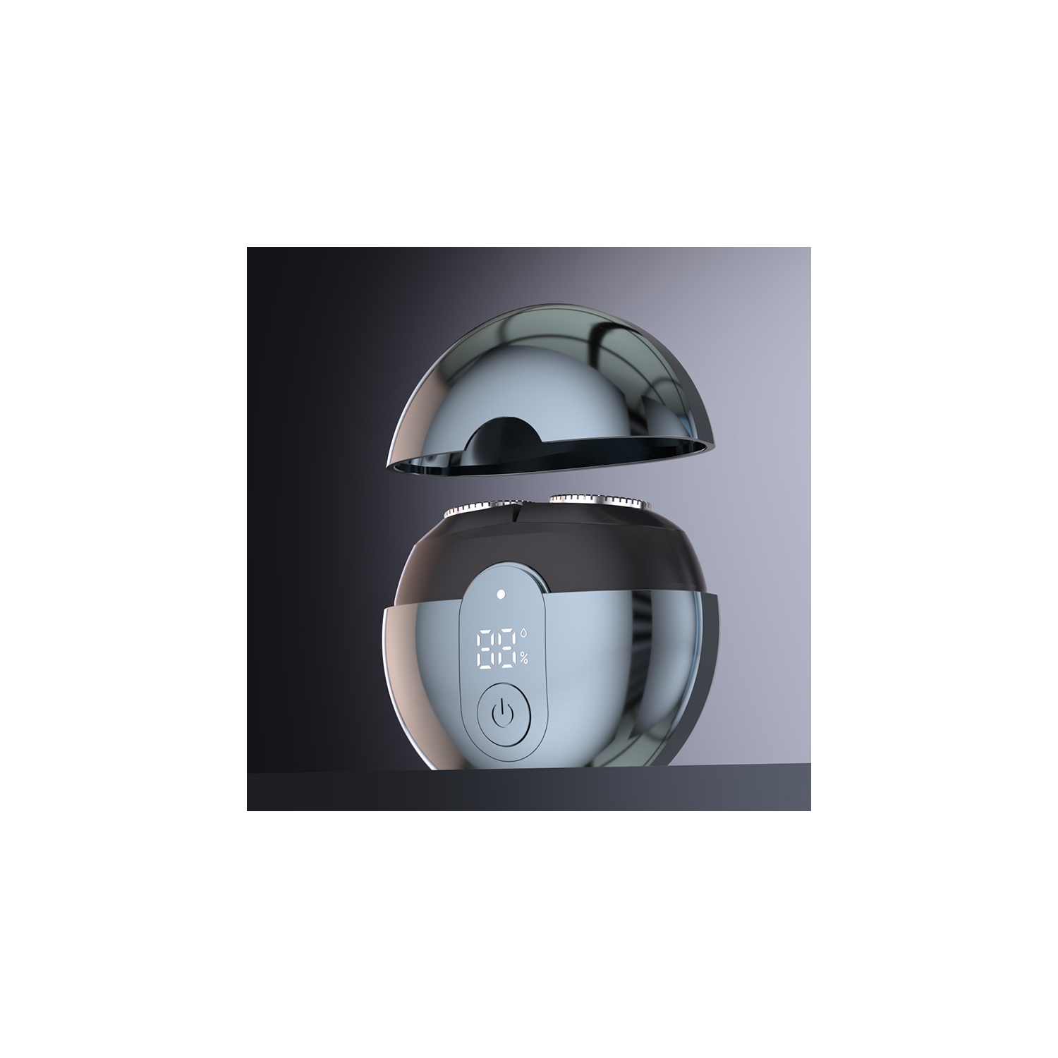 OKMI Portable Electric Razor Men, Waterproof Wet Dry Cordless Face Shaver, Rechargeable Grooming Beard Trimmer For Home Travel