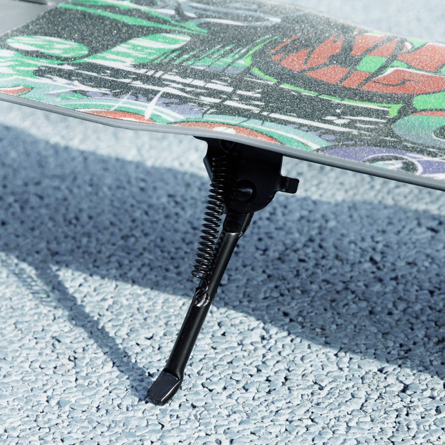 Trottinette de Qaba pour enfants de 6 à 12 ans, trottinette à hauteur réglable, frein sur aile arrière, grosse roue 200&nbsp;mm, trottinette pliable