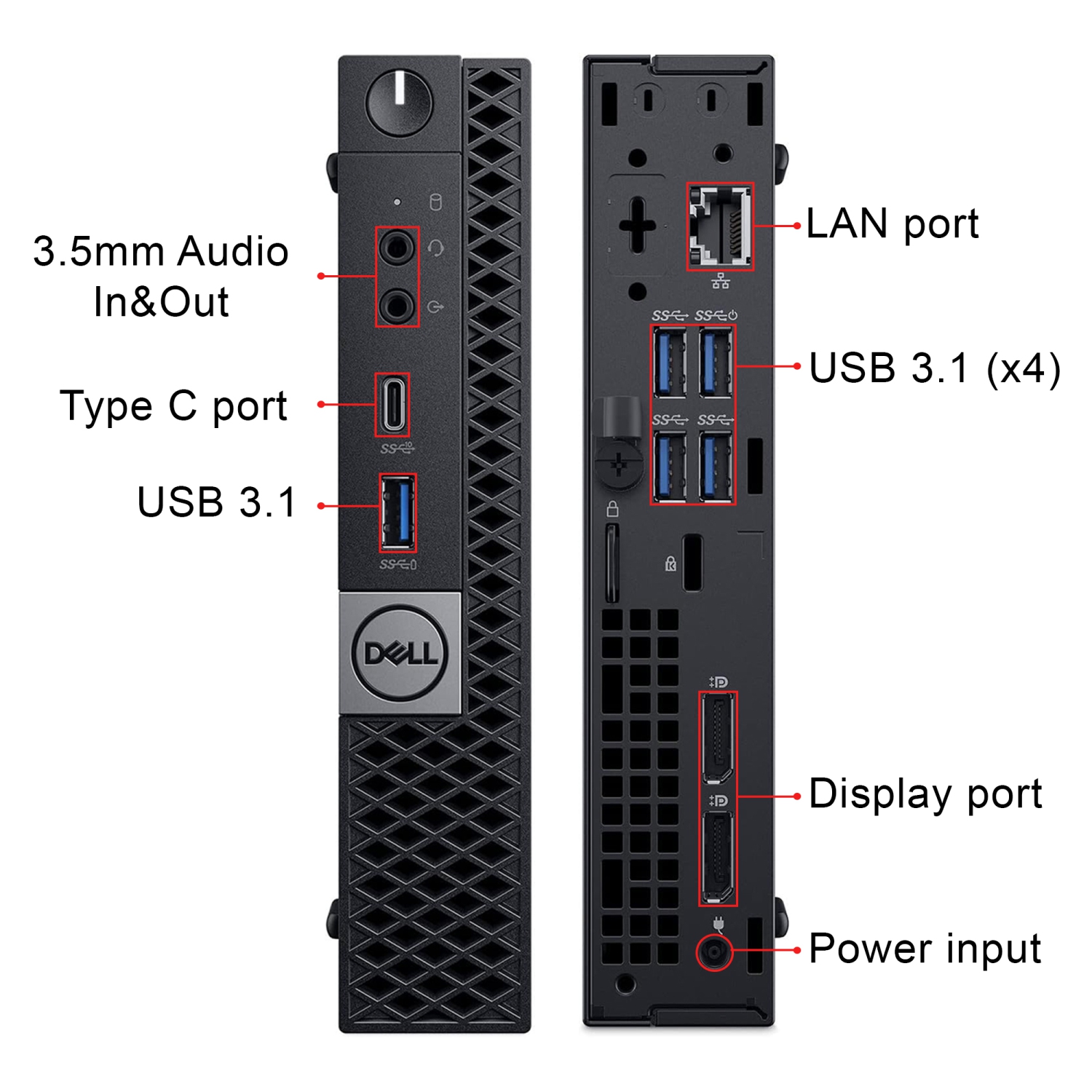Refurbished (Good) - DELL OptiPlex 7060 Tiny/ Windows 11 Pro/ New
