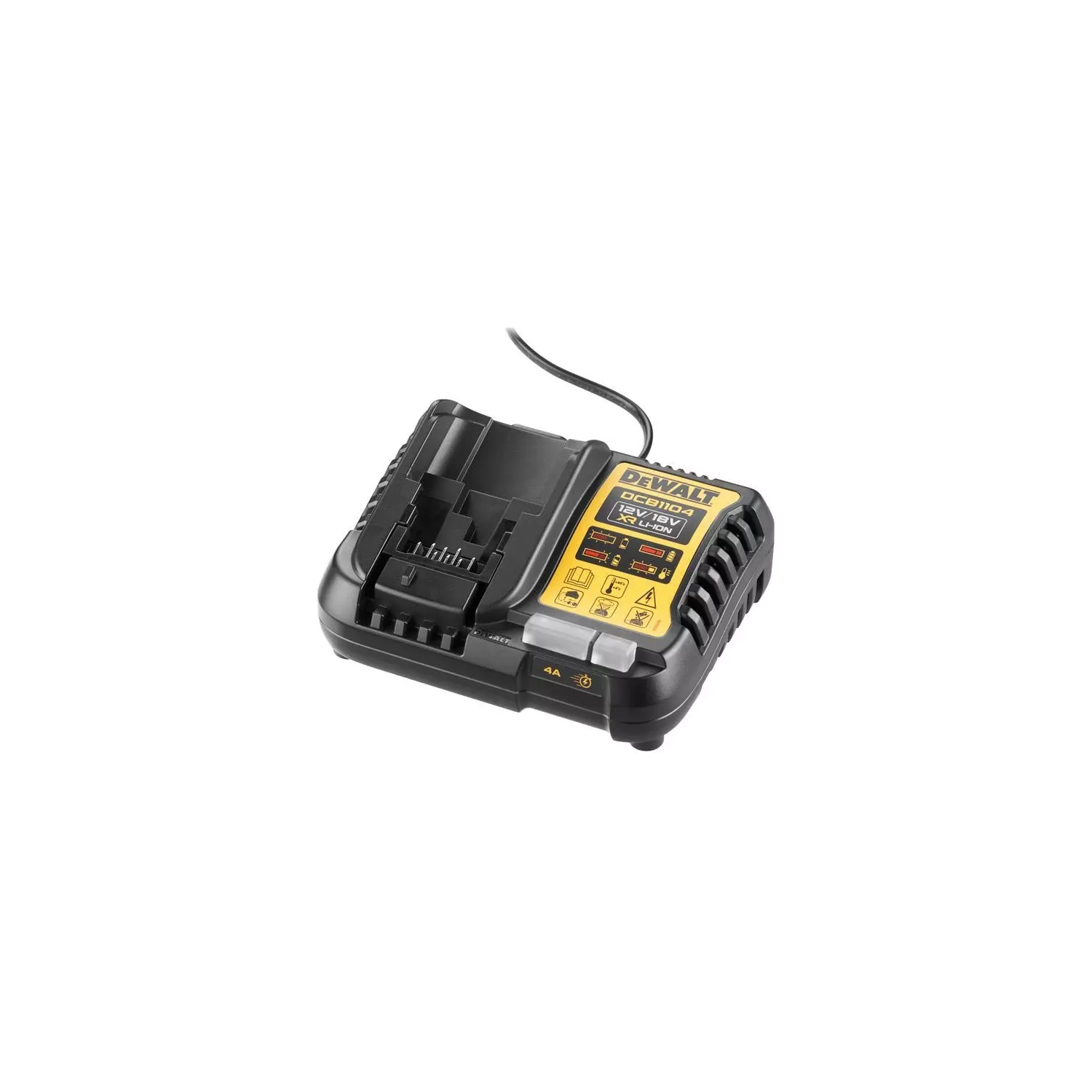 Outil électrique DeWALT, chargeur de batterie, lithium-ion, 12 18&nbsp;V, DEWDCB1104