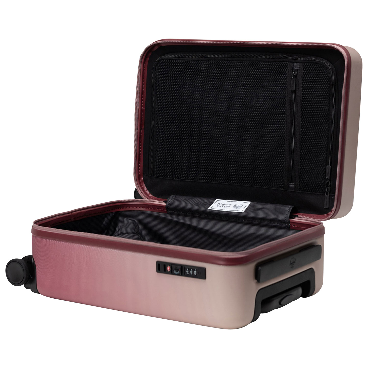 Bagage de cabine rigide Heritage de Herschel Supply, 16 po - Rouge sang