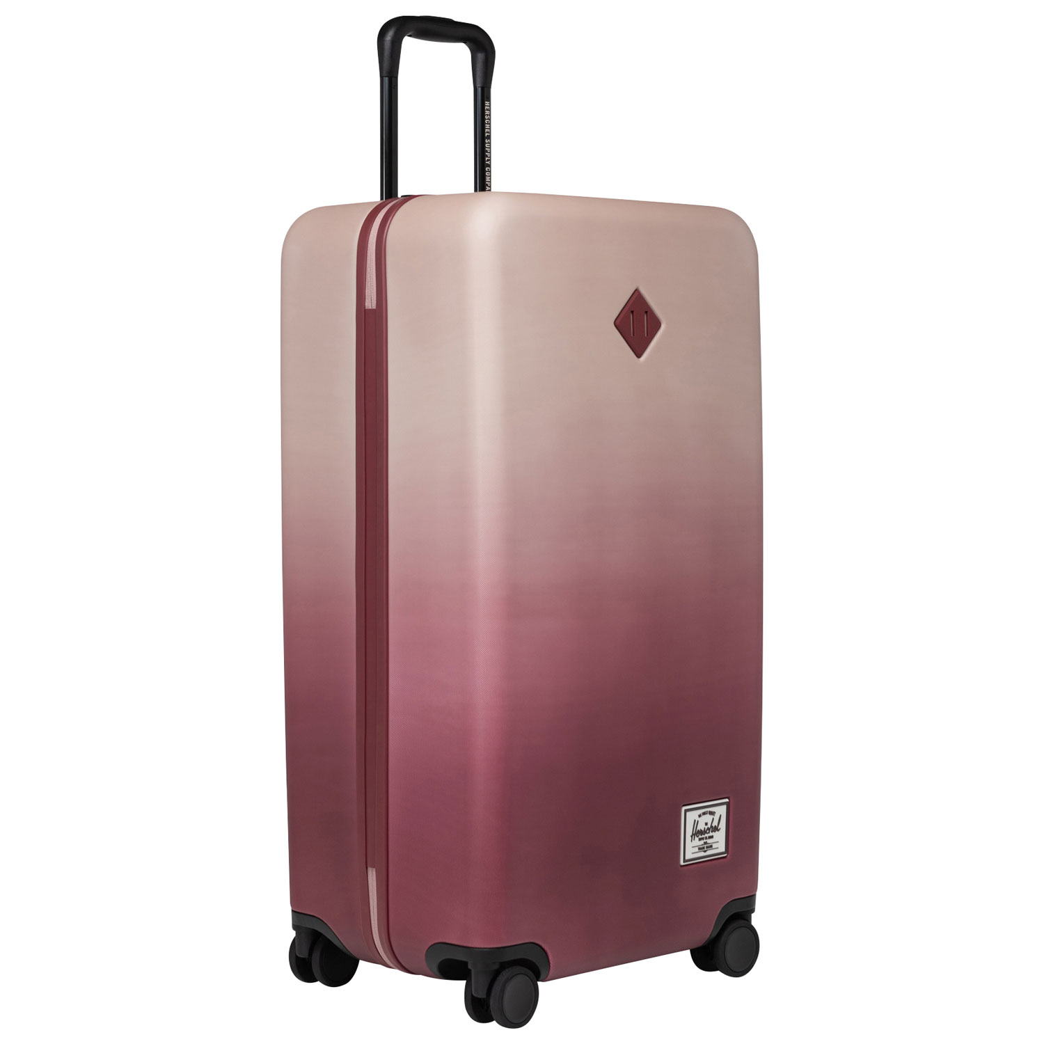 Valise rigide Heritage de Herschel Supply, 28 po - Rouge sang