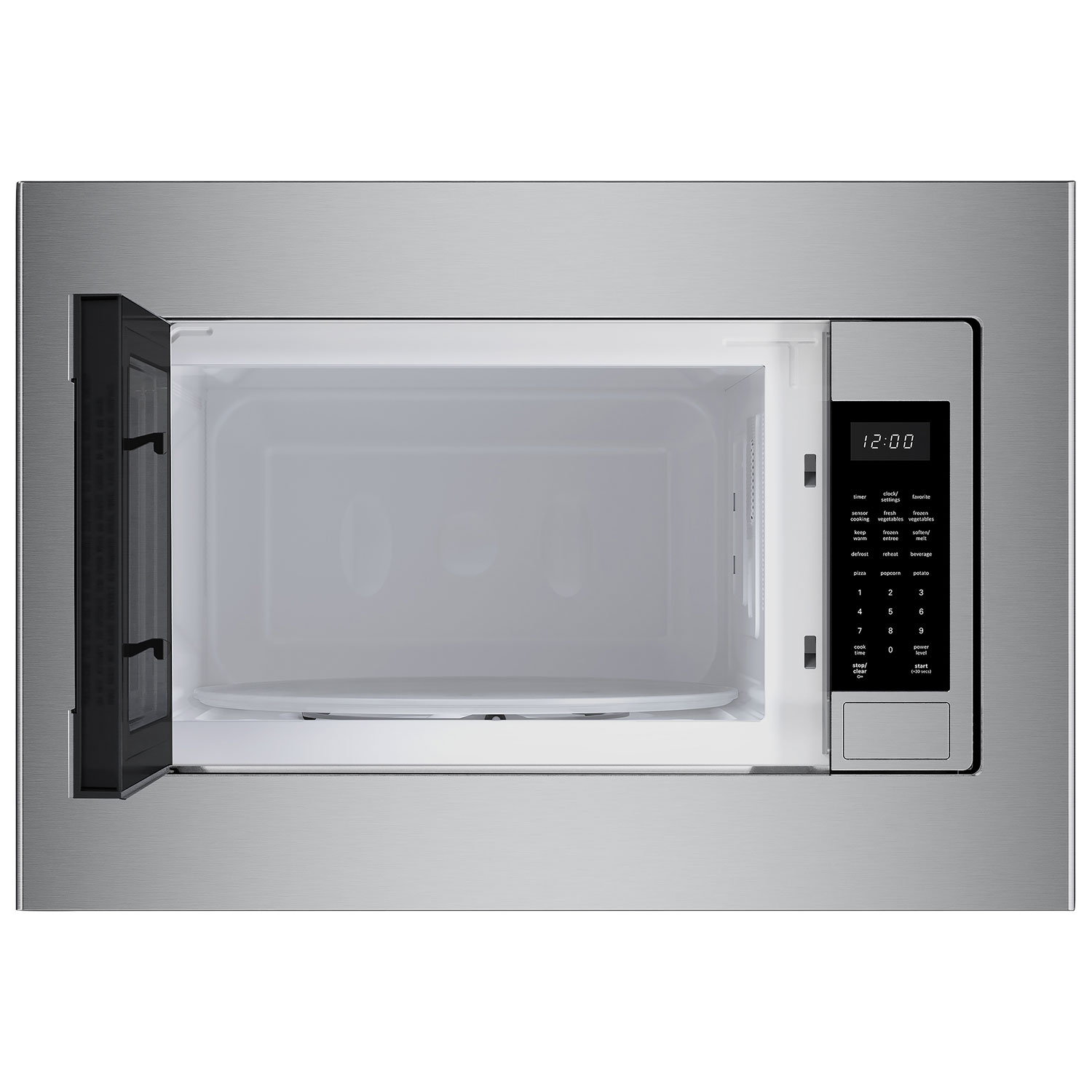 Bosch 300 Series Built-In Microwave - 2.1 Cu. Ft. - Stainless Steel