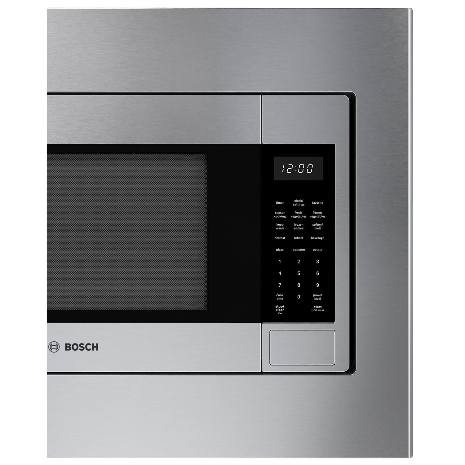Bosch 300 Series Built-In Microwave - 2.1 Cu. Ft. - Stainless Steel