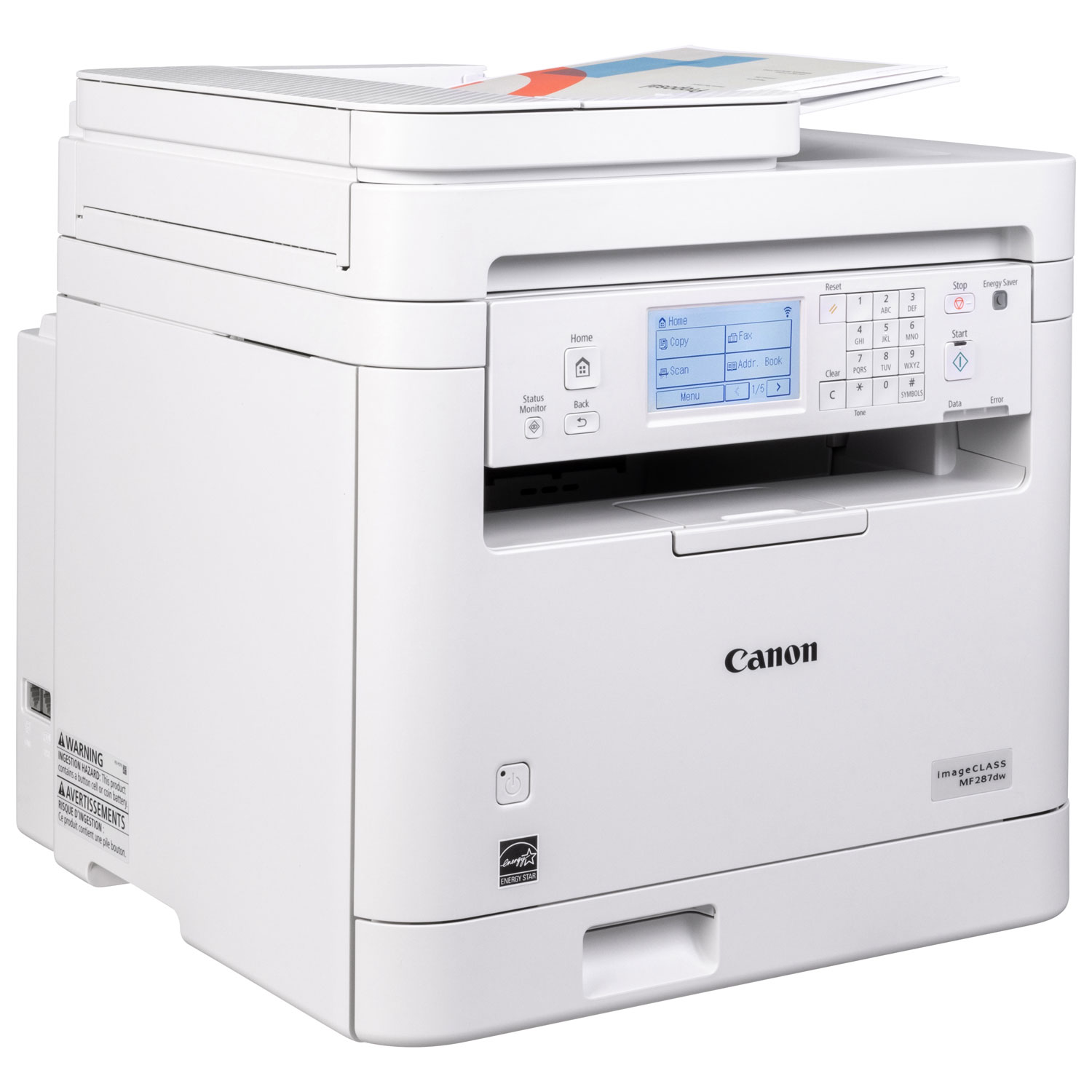 Canon imageCLASS MF287dw Monochrome All-In-One Laser Printer