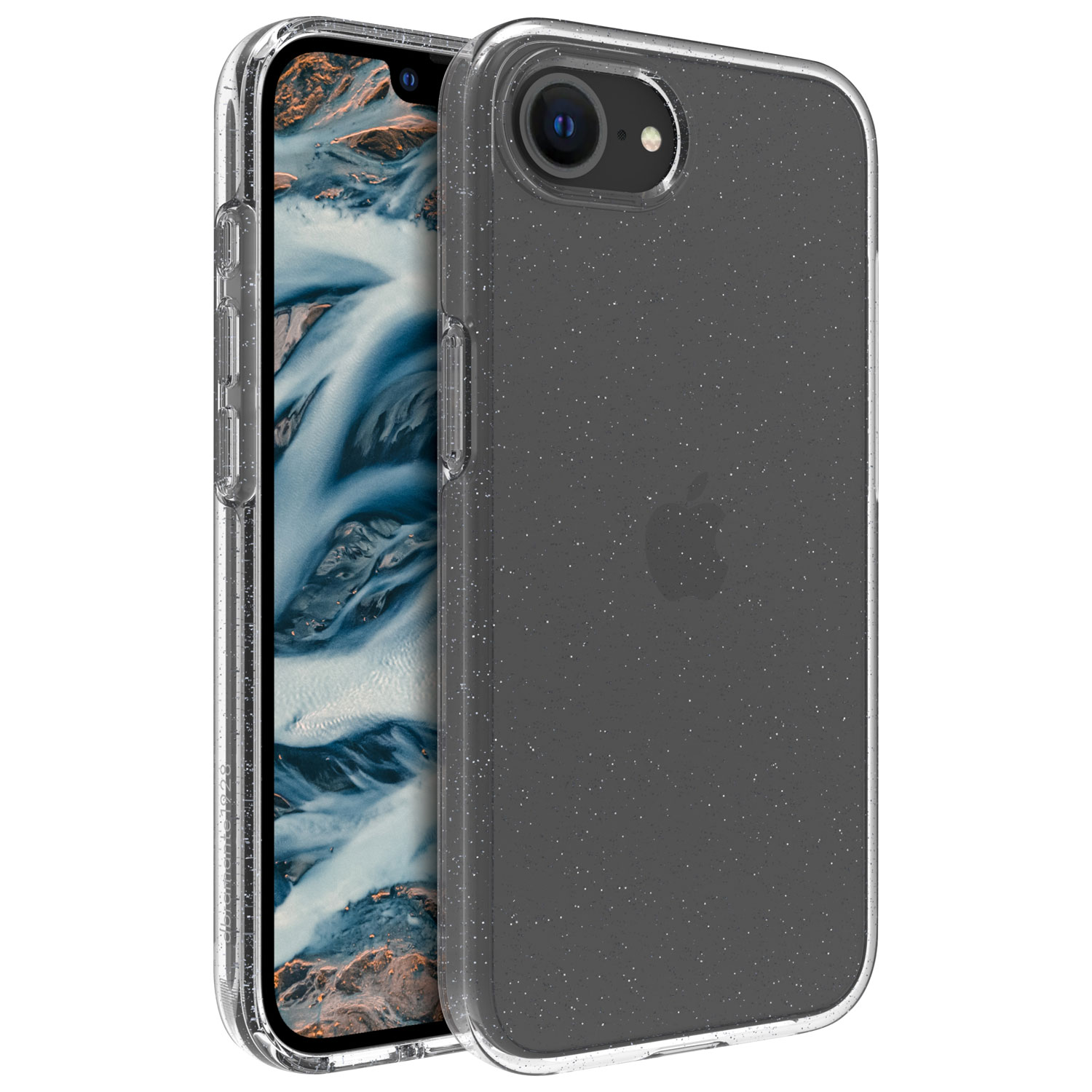 Dbramante1928 Iceland Pro Stardust Fitted Hard Shell Case for iPhone 16e - Clear