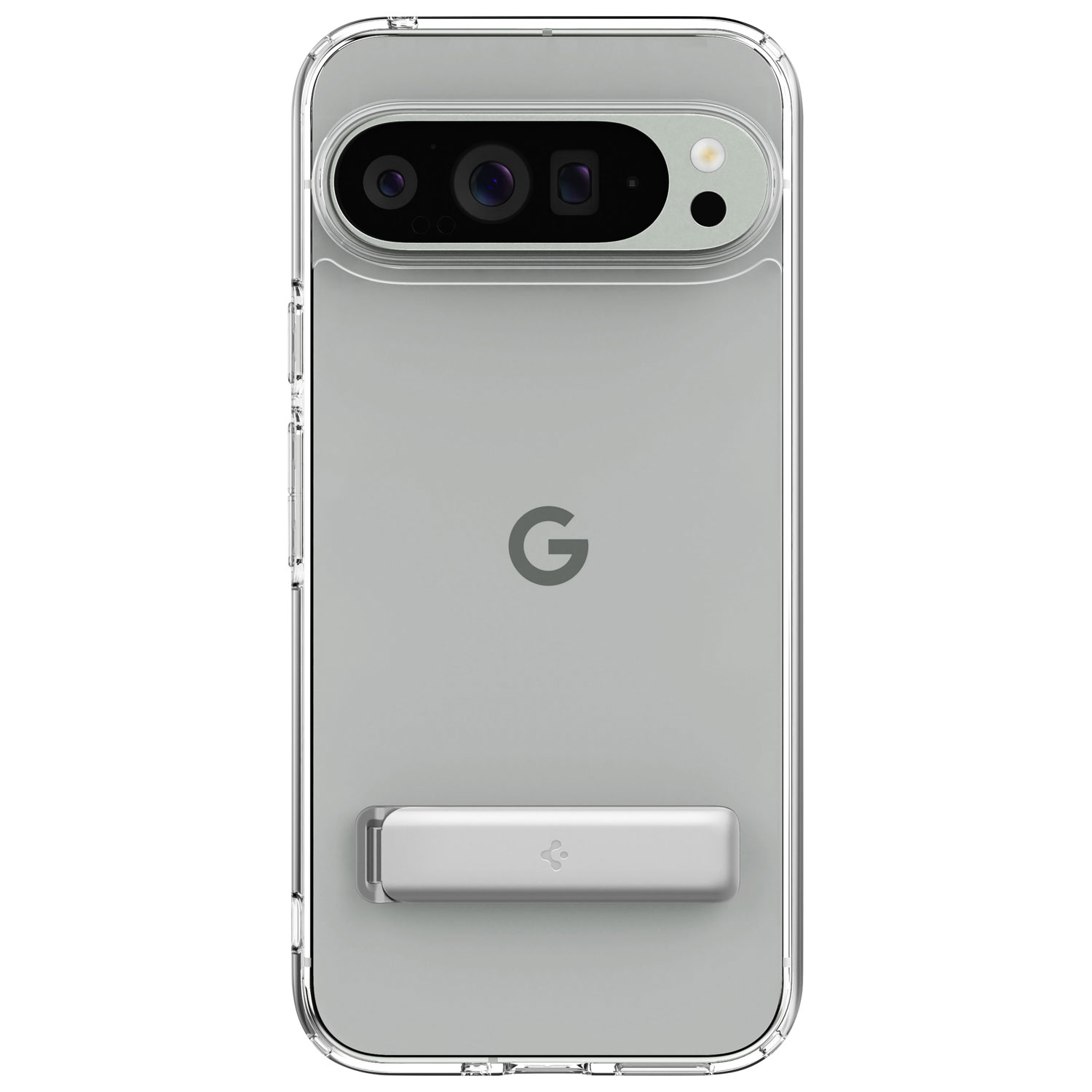 Spigen Slim Armor Essential S Fitted Hard Shell Case for Google Pixel 9a - Crystal Clear