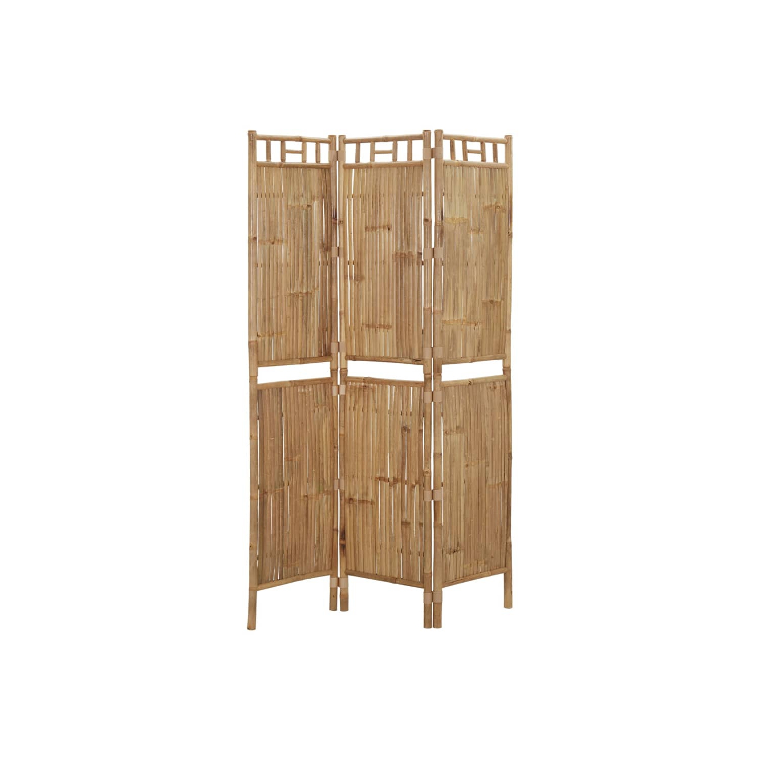 VidaXL – Séparateur de pièce à 3 panneaux en bambou 120 180&nbsp;cm