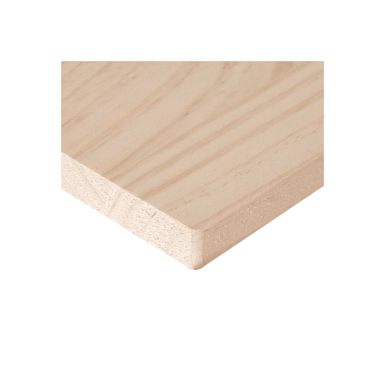 vidaXL Table Top 110x40x1.7 cm Rectangular Solid Wood Pine