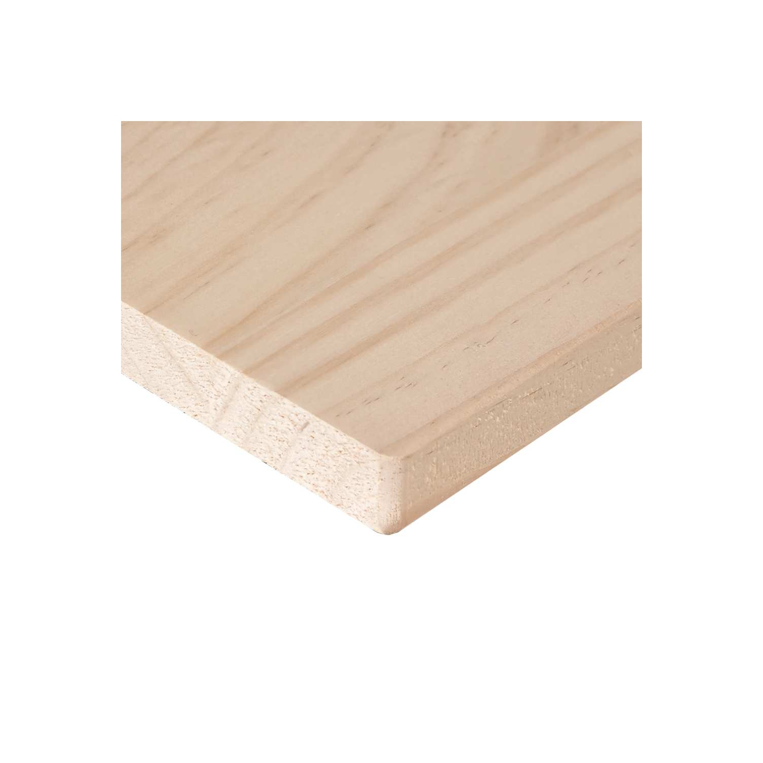 vidaXL Table Top 40x40x1.7 cm Square Solid Wood Pine