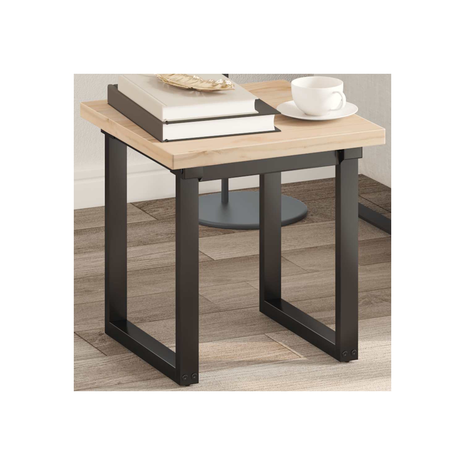 VidaXL – Dessus de table 40x40x2.5&nbsp;cm carré en bois massif