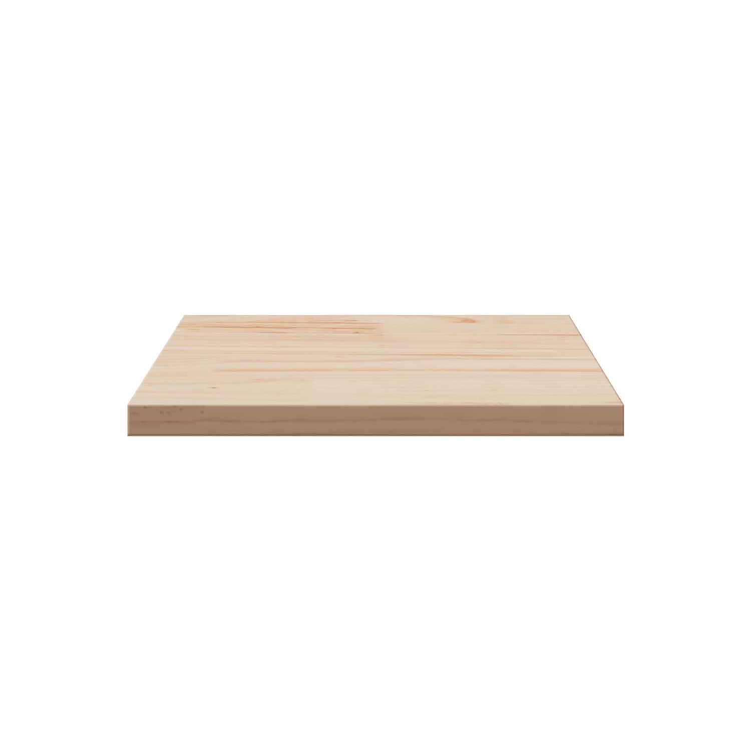 VidaXL – Dessus de table 40x40x2.5&nbsp;cm carré en bois massif