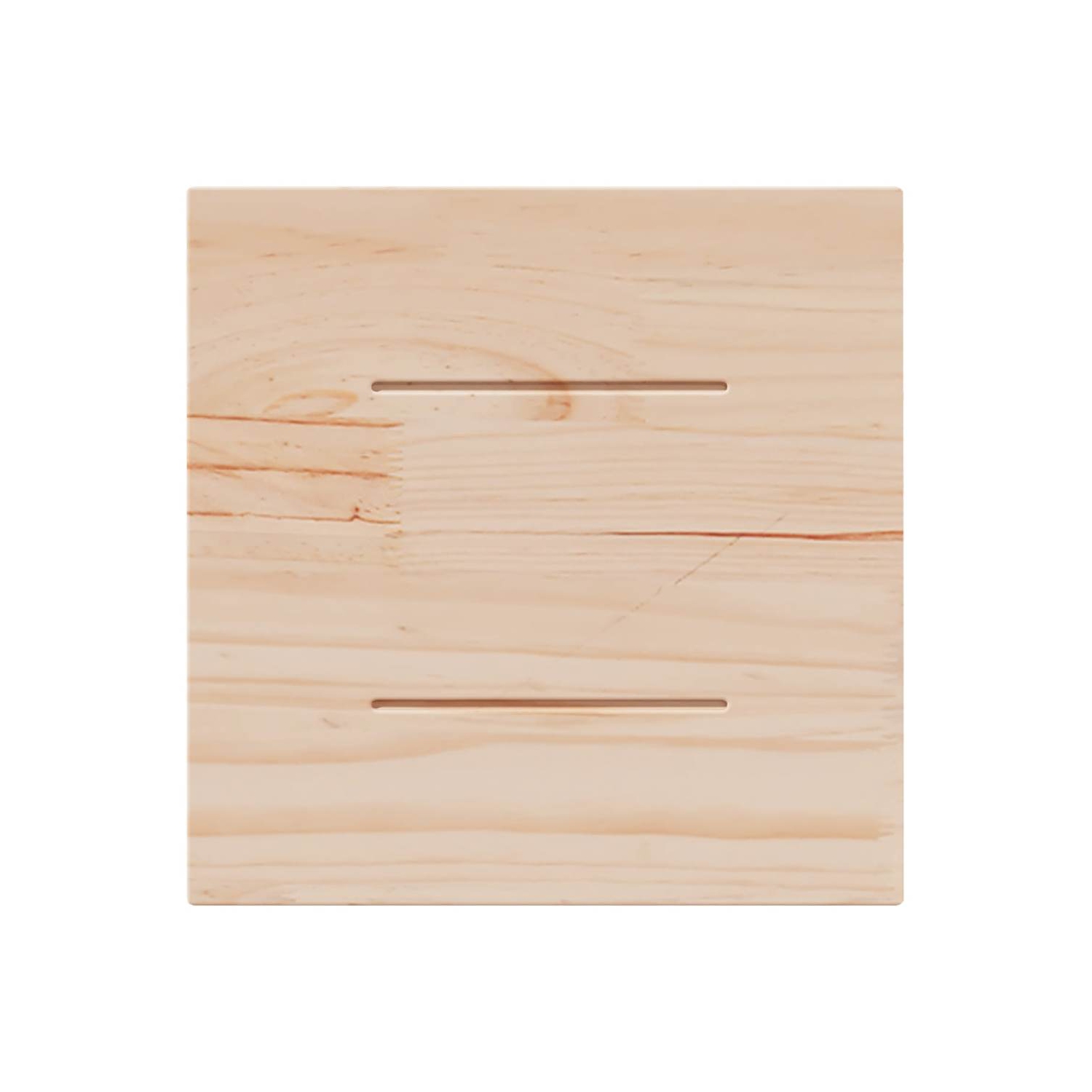 VidaXL – Dessus de table 40x40x2.5&nbsp;cm carré en bois massif