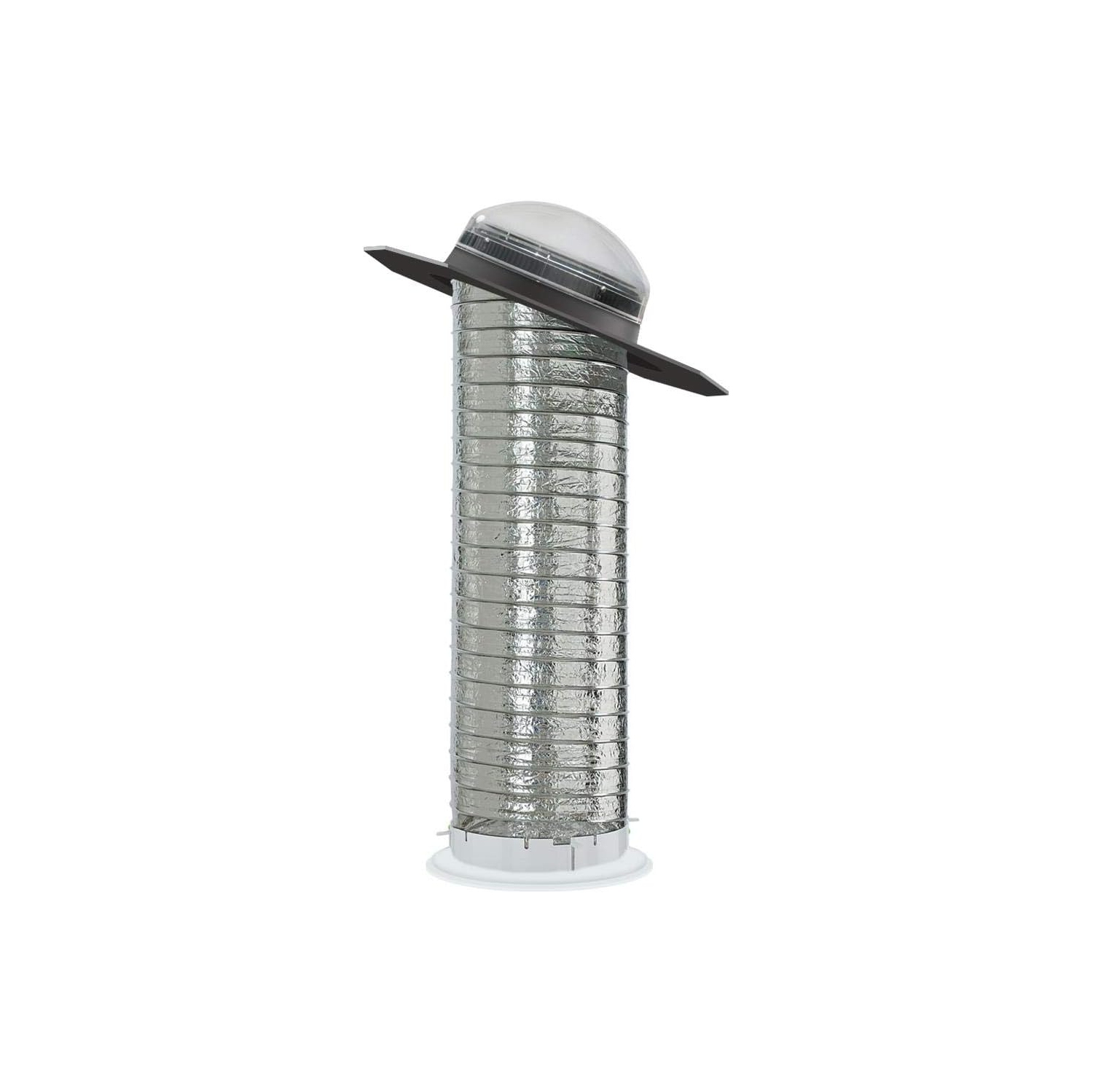 Sun Tunnel Tubular Skylight Acrylic Dome with Low-Profile Flashing and Flexible Tunnel-VELUX-TGF 014 0000