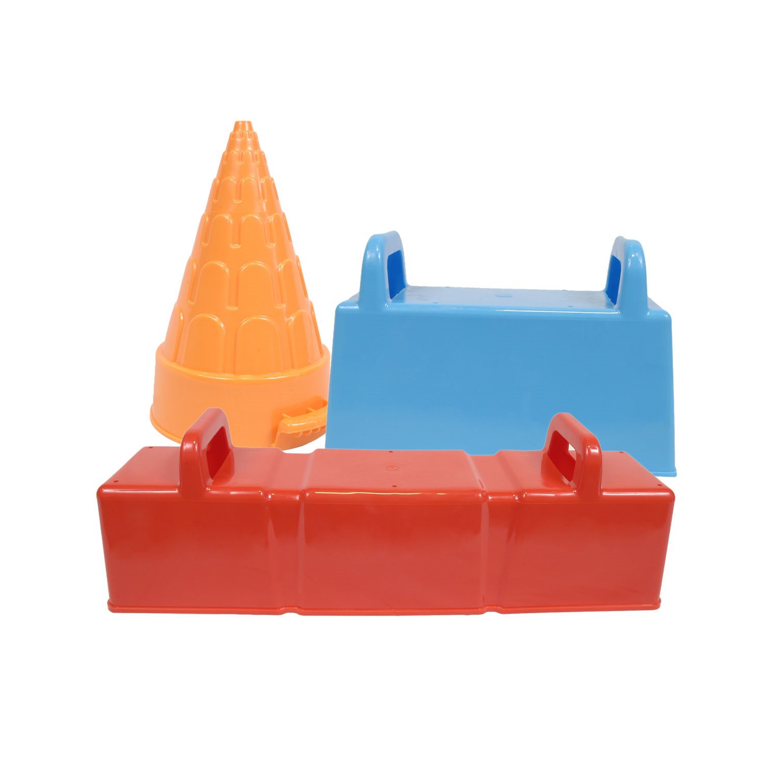 PRISP Snow and Sand Molds - Block, Brick and Tower Maker Kit for Building Snow Forts, Igloos and Sandcastles; Set of 3, Outdoor Activity for Winter,