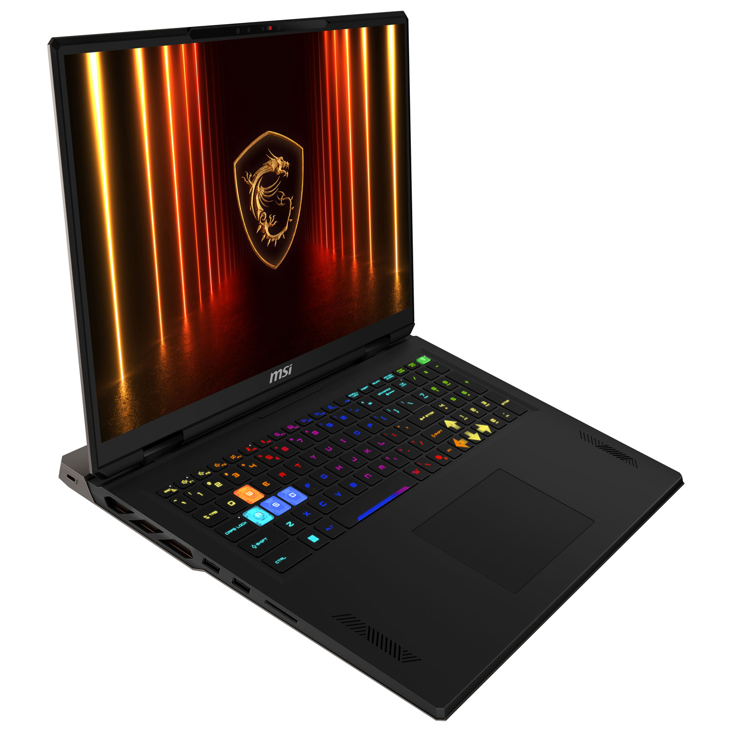 Portable de jeu Vector A18 HX de 18 po de MSI - Gris cosmos - Exclusivité Best Buy
