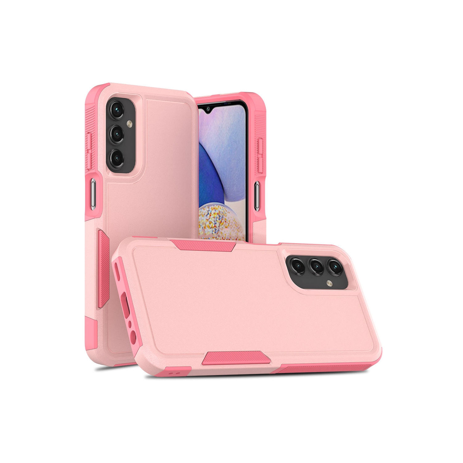 Étui rigide ajusté double couche robuste de XCRS pour Galaxy A16 de Samsung