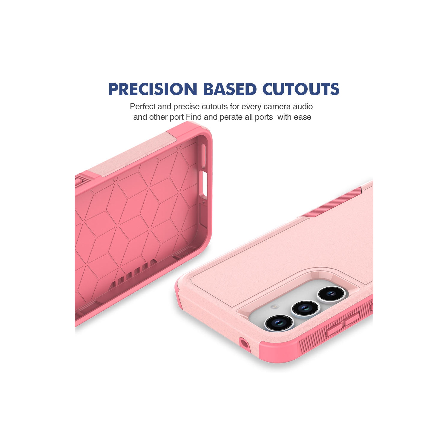 XCRS Dual Layered Comm Rugged Fitted Hardshell Case for Samsung Galaxy A16