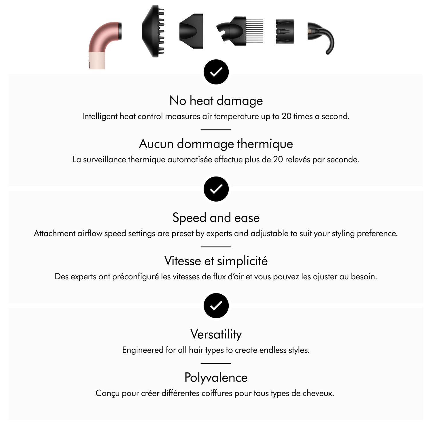 Dyson Supersonic r 1600W Hair Dryer - Ceramic Pink/Rose Gold