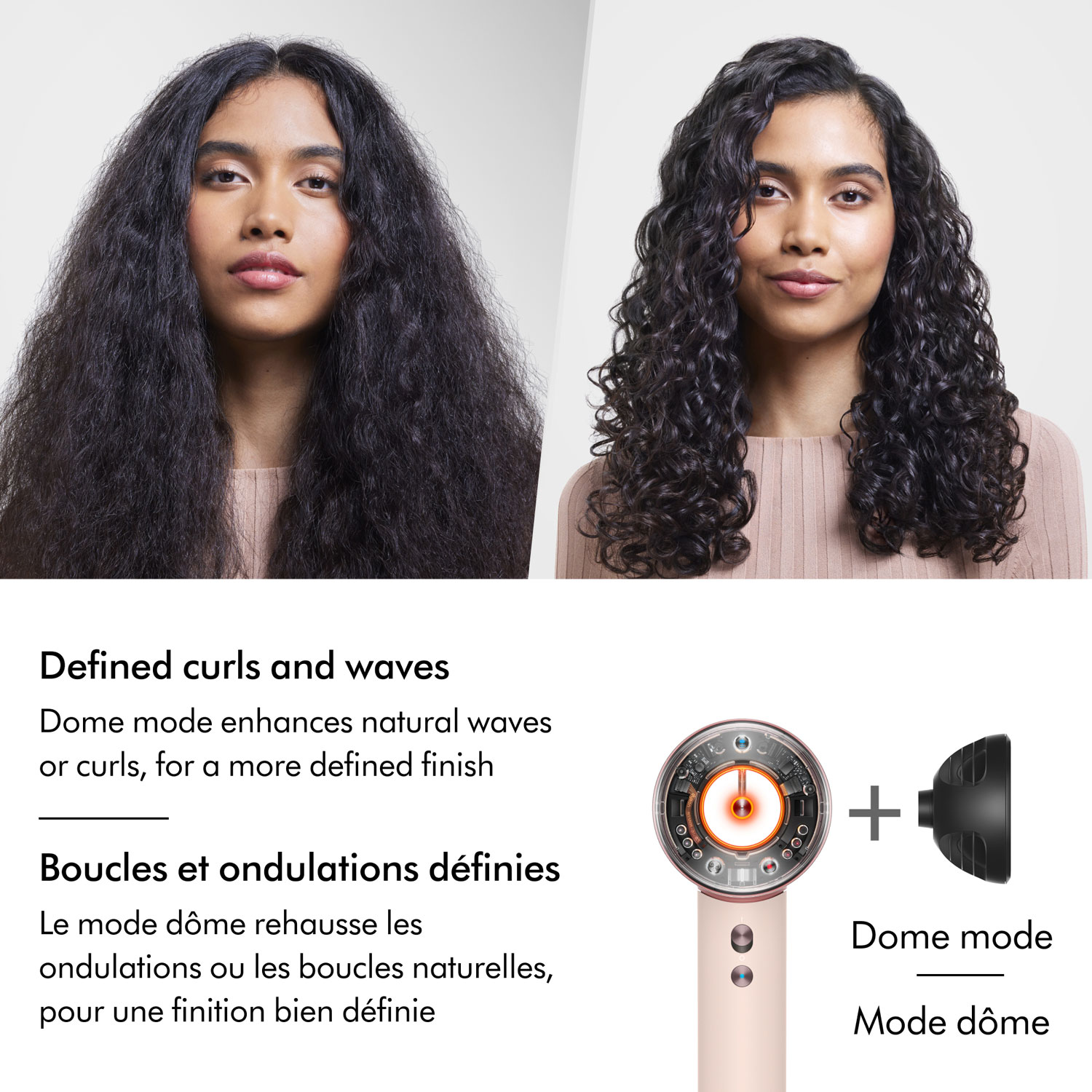 Sèche-cheveux Supersonic Nural de 1600 W de Dyson - Édition spéciale - Jaspe prune