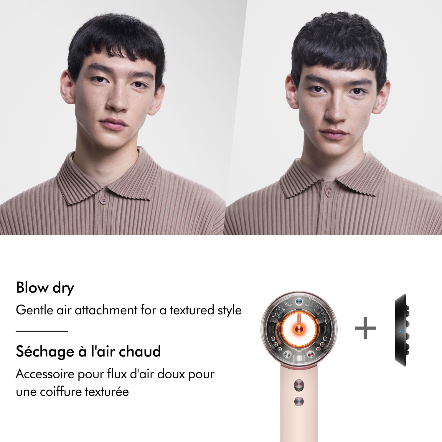 Sèche-cheveux Supersonic Nural de 1600 W de Dyson - Édition spéciale - Jaspe prune