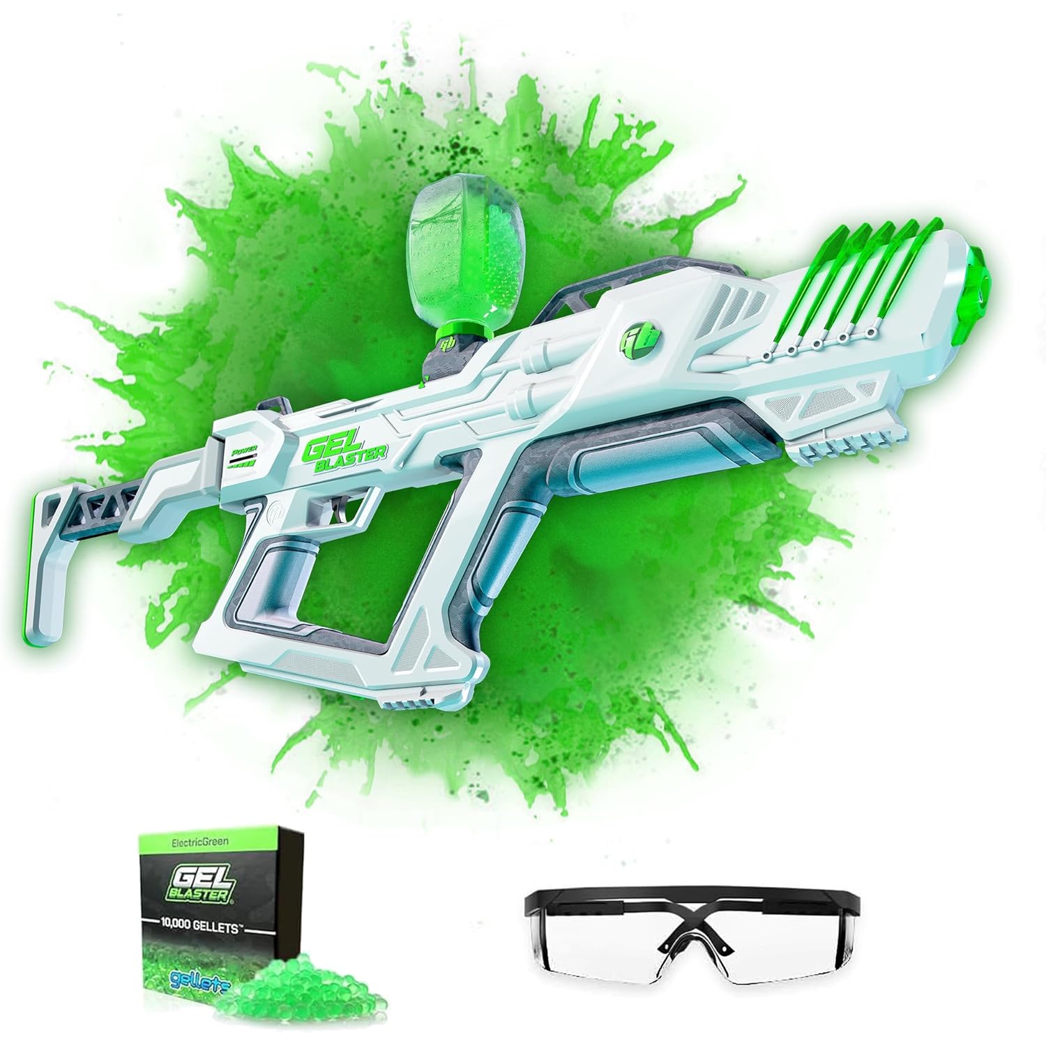 Gel Blaster The Original Supersized Gel Blaster Surge XL - Extended 150+ Foot Range - with Water Based Beads - Semi, Full-Auto, Triple Burst Modes - Outdoor Games & Toys - Ages 14+